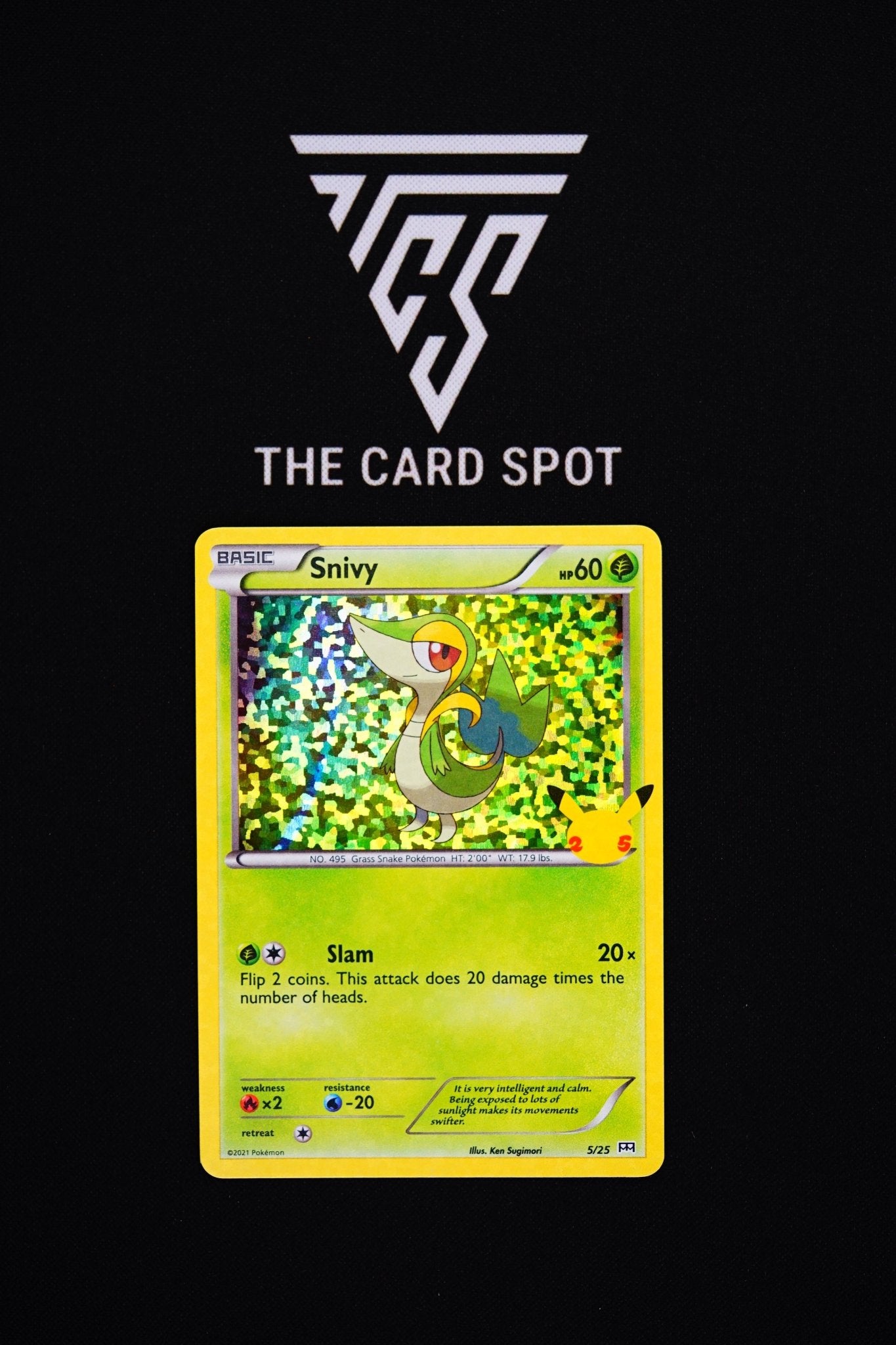 5/25 - Snivy Holo - Pokemon TCG - THE CARD SPOT PTY LTD.