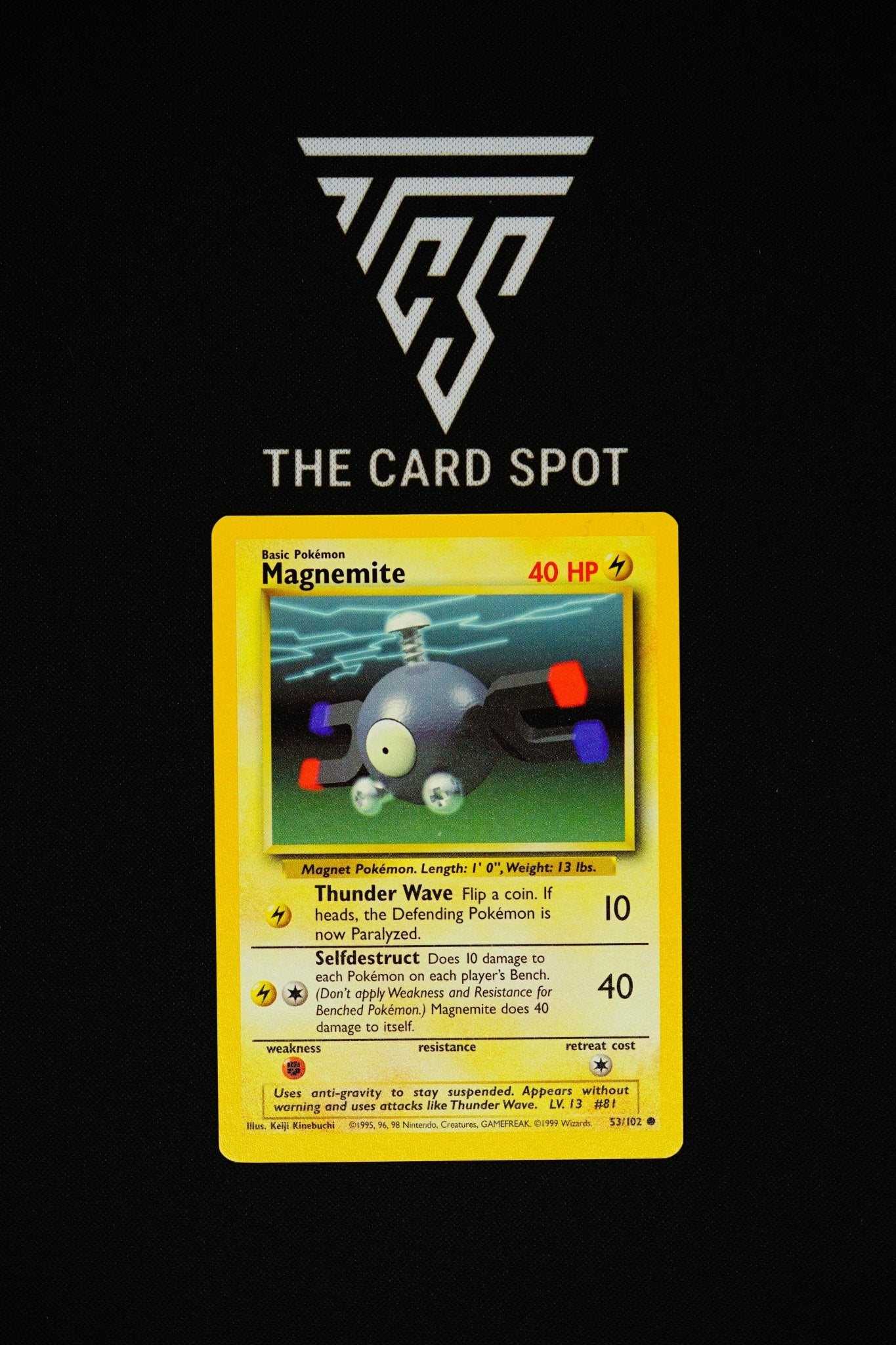 53/102 - Magnemite - Pokemon TCG - THE CARD SPOT PTY LTD.
