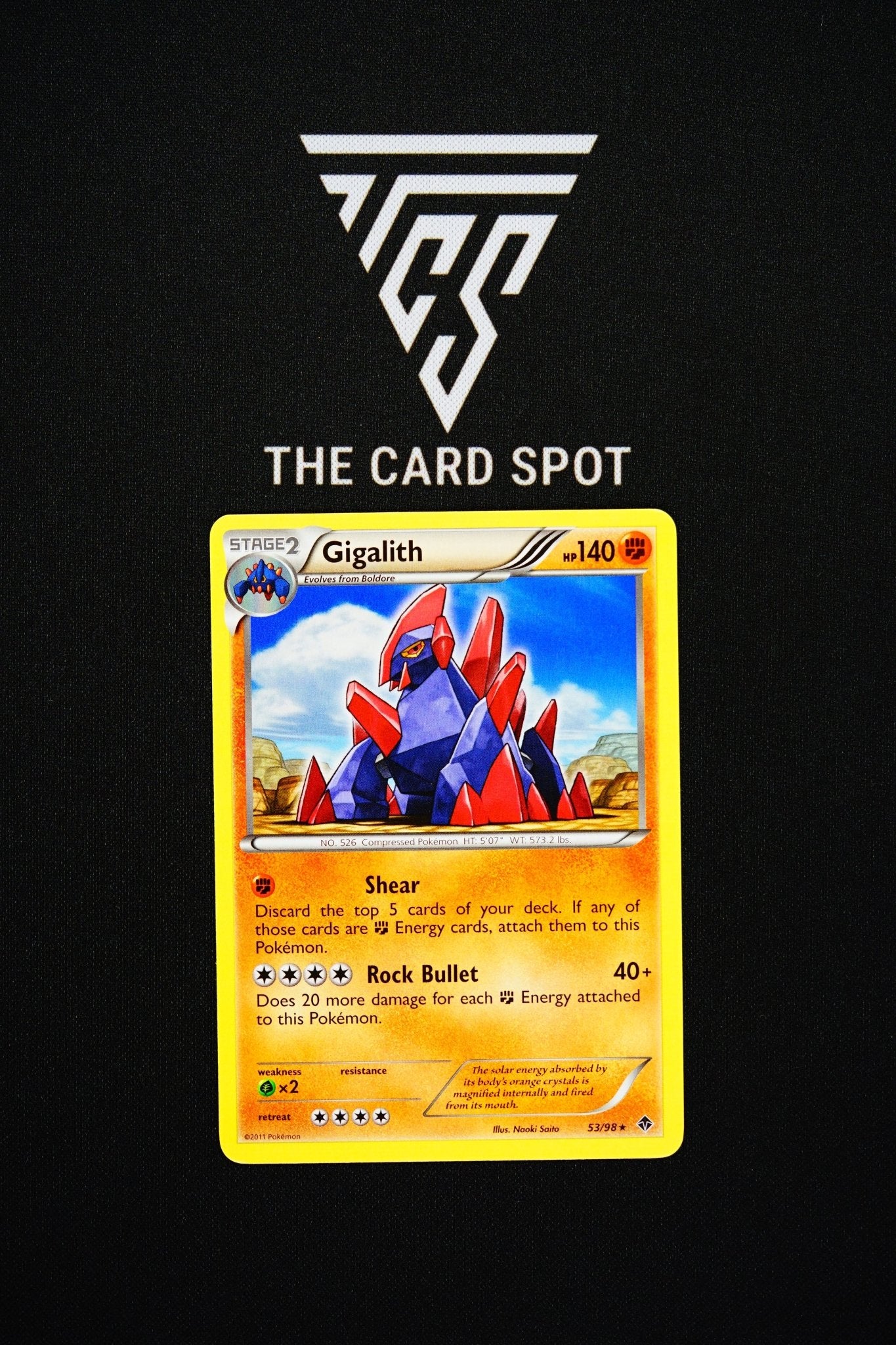 53/98 Gigalith - Pokemon TCG - THE CARD SPOT PTY LTD.