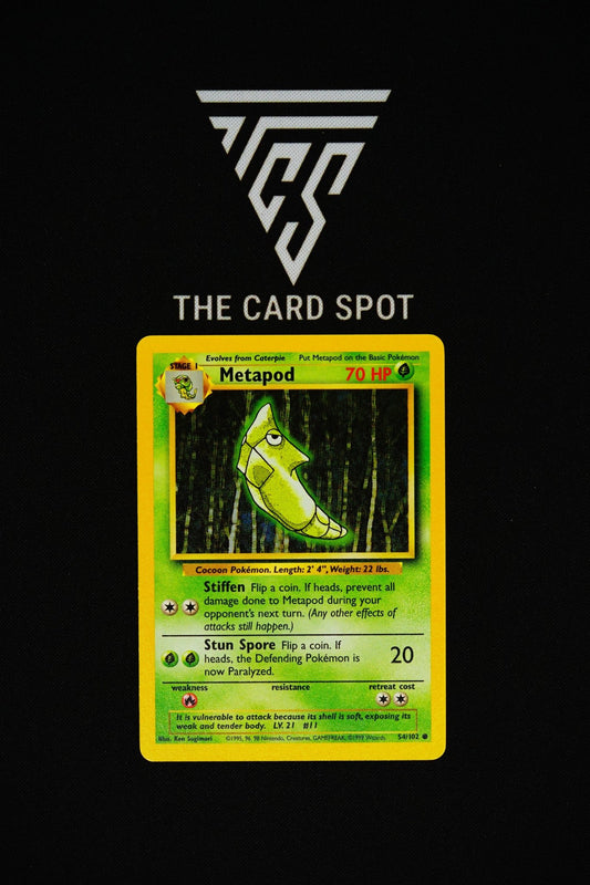 54/102 - Metapod - Pokemon TCG - THE CARD SPOT PTY LTD.