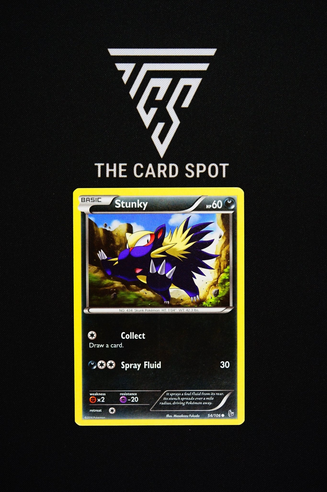 54/106 Stunky - Pokemon TCG - THE CARD SPOT PTY LTD.