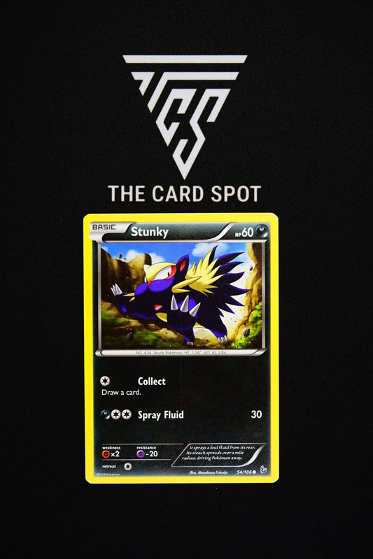 54/106 Stunky - Pokemon TCG - THE CARD SPOT PTY LTD.