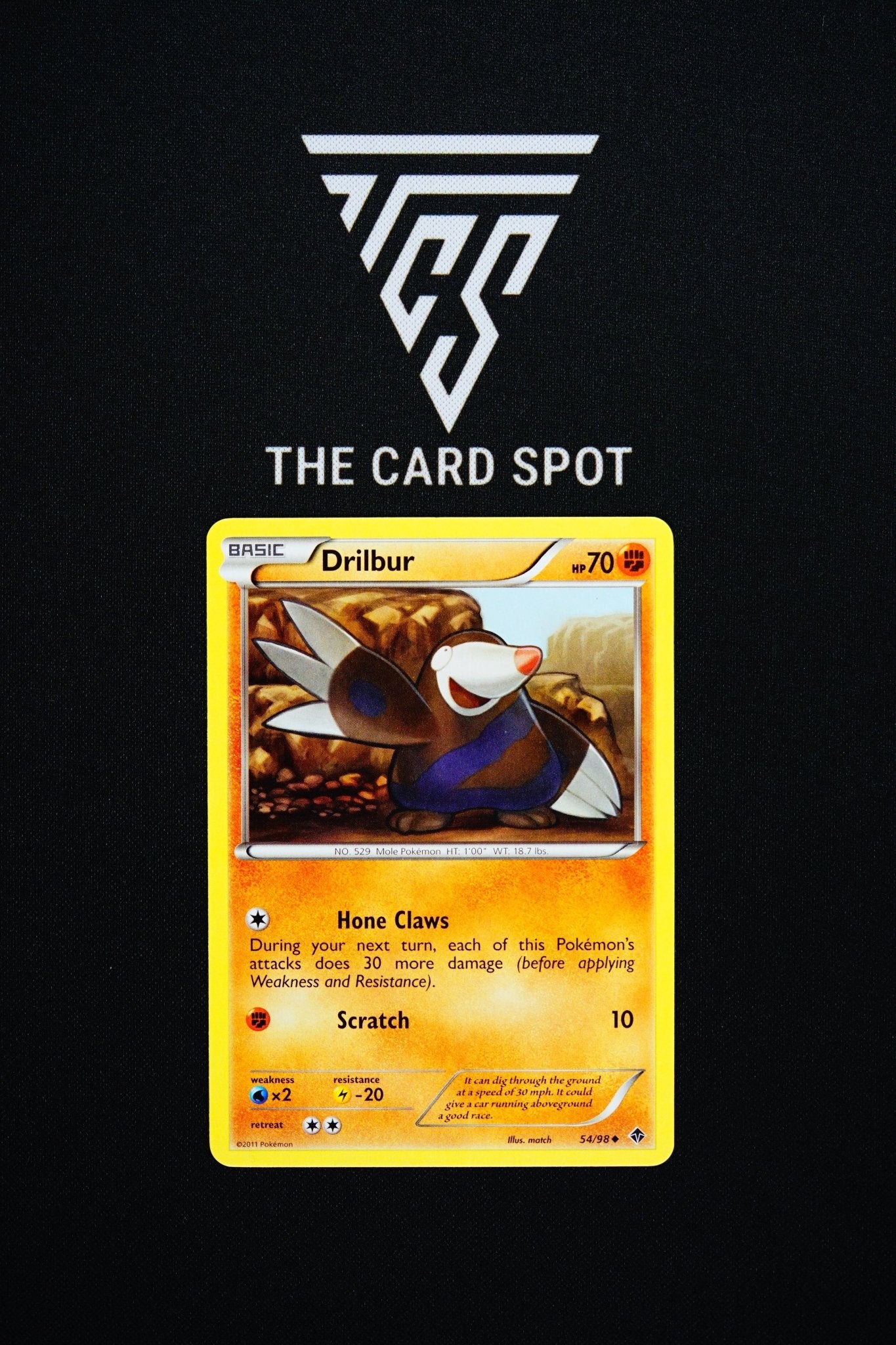 54/98 Drillbur - Pokemon TCG - THE CARD SPOT PTY LTD.