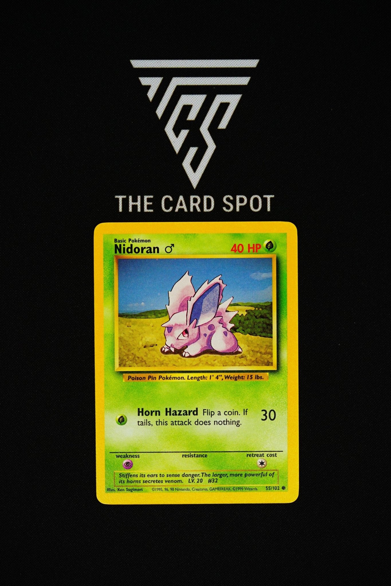 55/102 - Nidoran - Pokemon TCG - THE CARD SPOT PTY LTD.