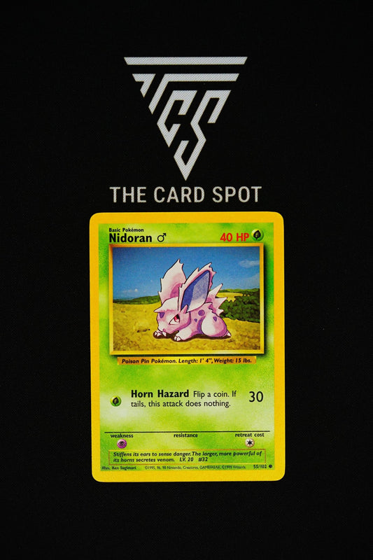 55/102 - Nidoran - Pokemon TCG - THE CARD SPOT PTY LTD.