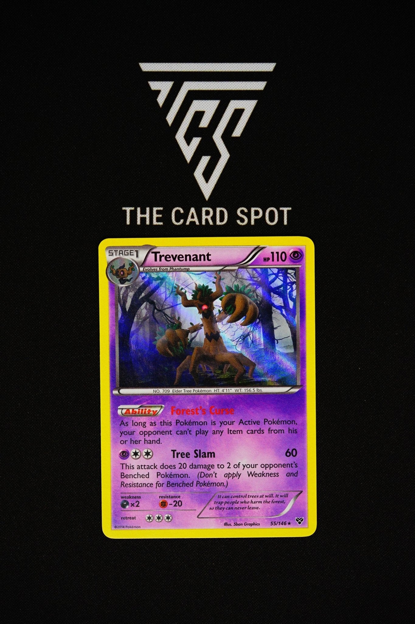 55/146 Trevenant - Pokemon TCG - THE CARD SPOT PTY LTD.
