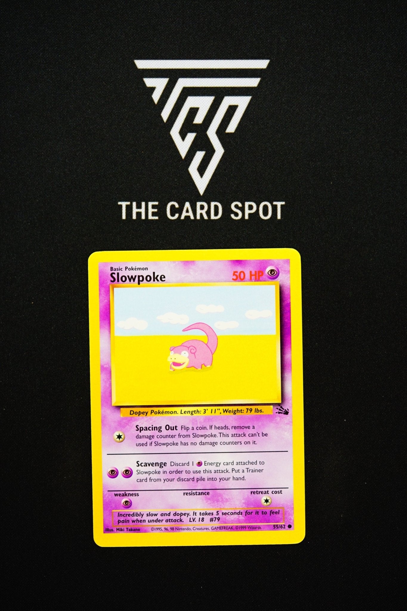 55/62 - Slowpoke - Pokemon TCG - THE CARD SPOT PTY LTD.