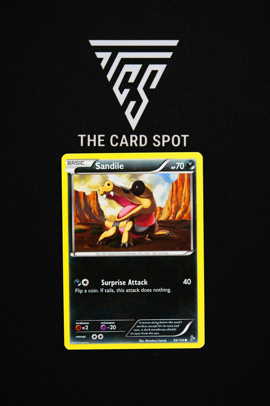 56/106 Sandile - Pokemon TCG - THE CARD SPOT PTY LTD.