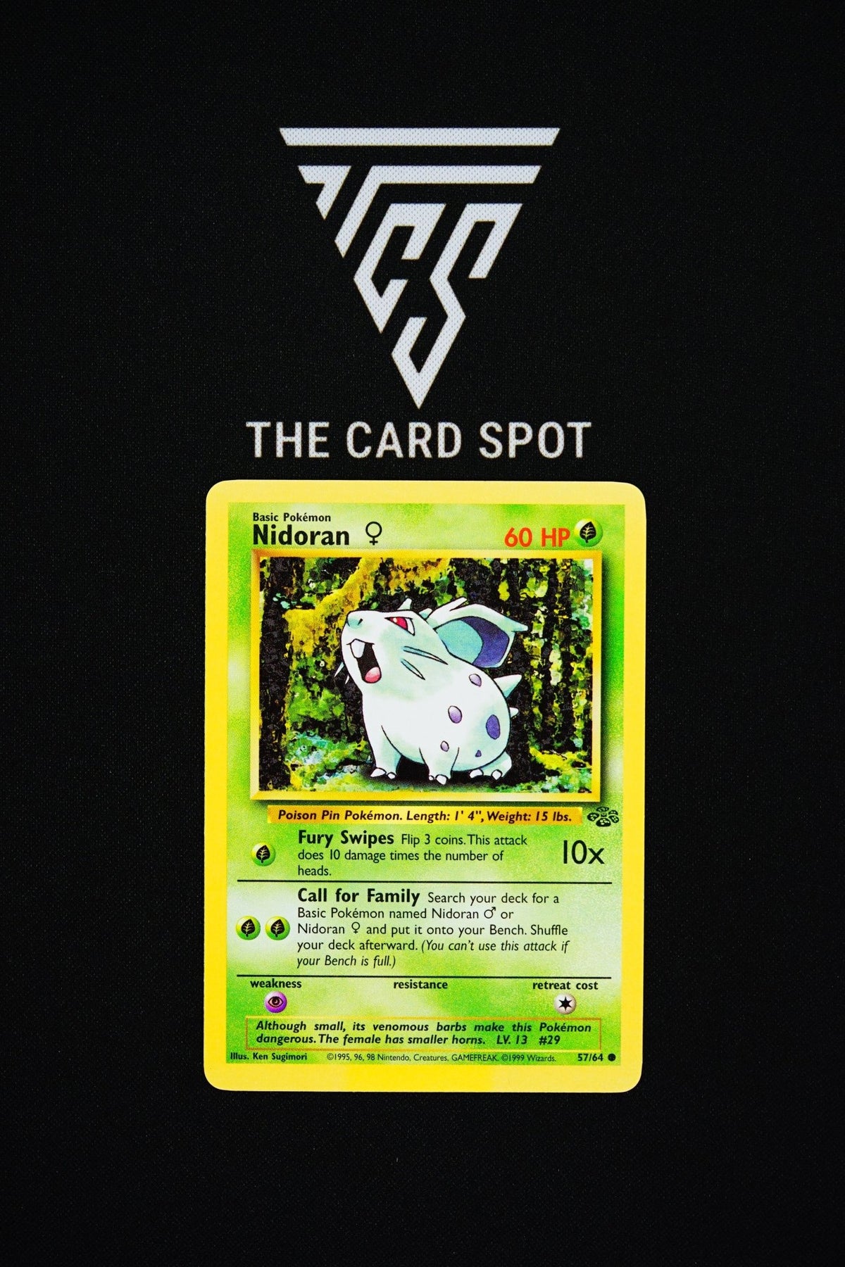 57/64 - Nidoran - Pokemon TCG - THE CARD SPOT PTY LTD.