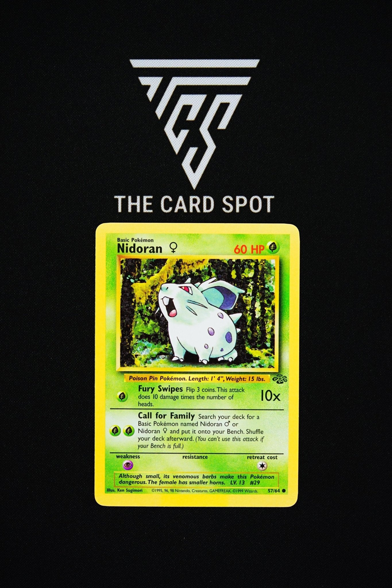 57/64 - Nidoran - Pokemon TCG - THE CARD SPOT PTY LTD.