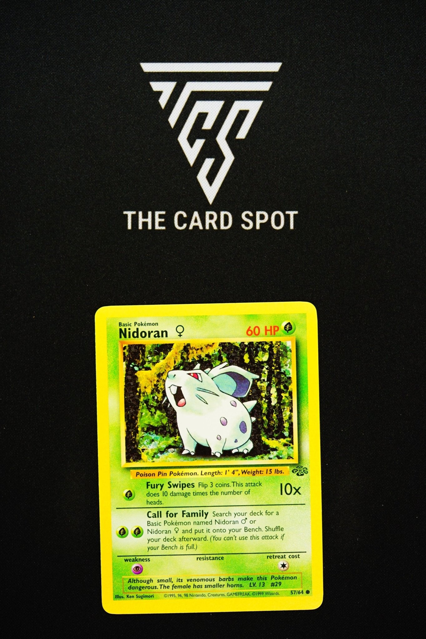57/64 - Nidoran - Pokemon TCG - THE CARD SPOT PTY LTD.