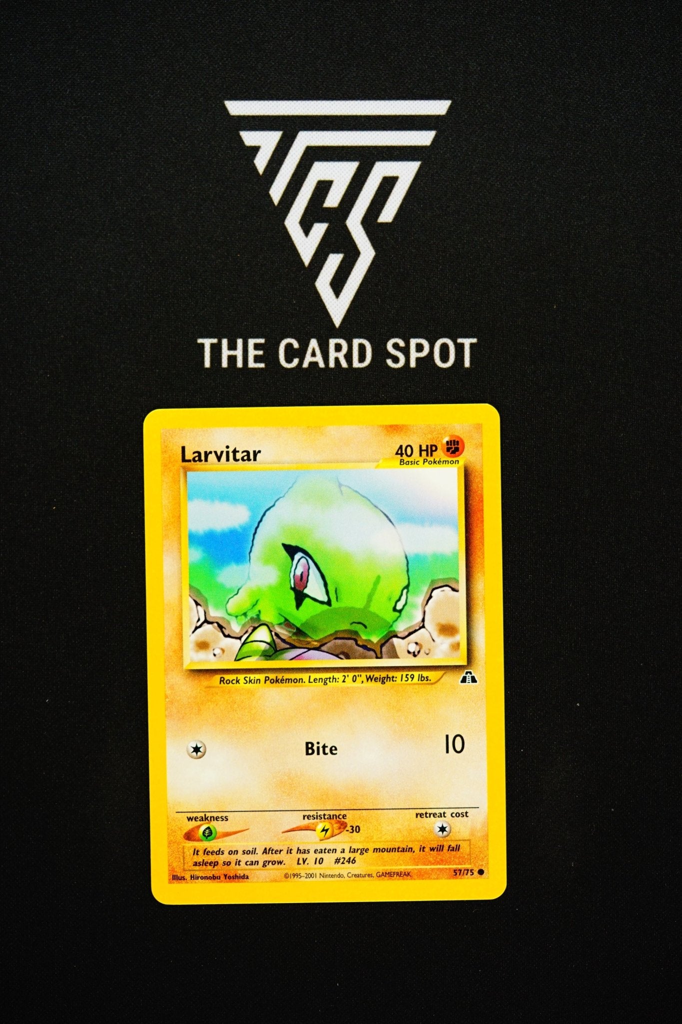 57/75 - Larvitar - Pokemon TCG - THE CARD SPOT PTY LTD.