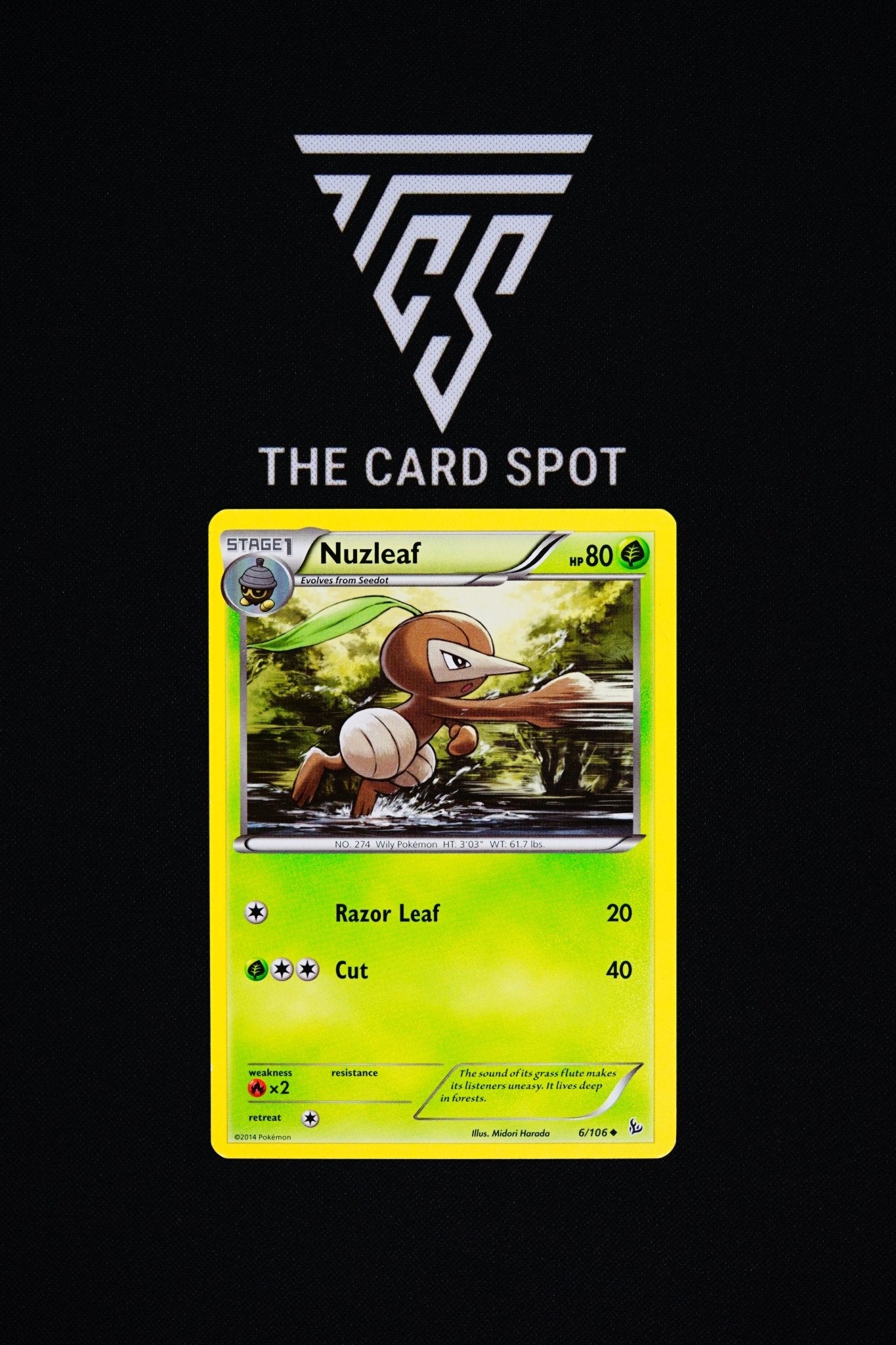 6/106 Nuzleaf - Pokemon TCG - THE CARD SPOT PTY LTD.