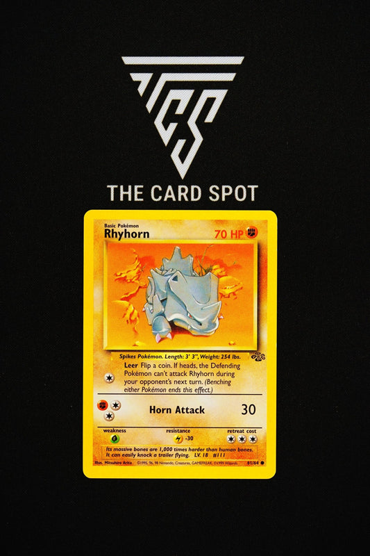 61/64 Rhyhorn - Pokemon TCG - THE CARD SPOT PTY LTD.