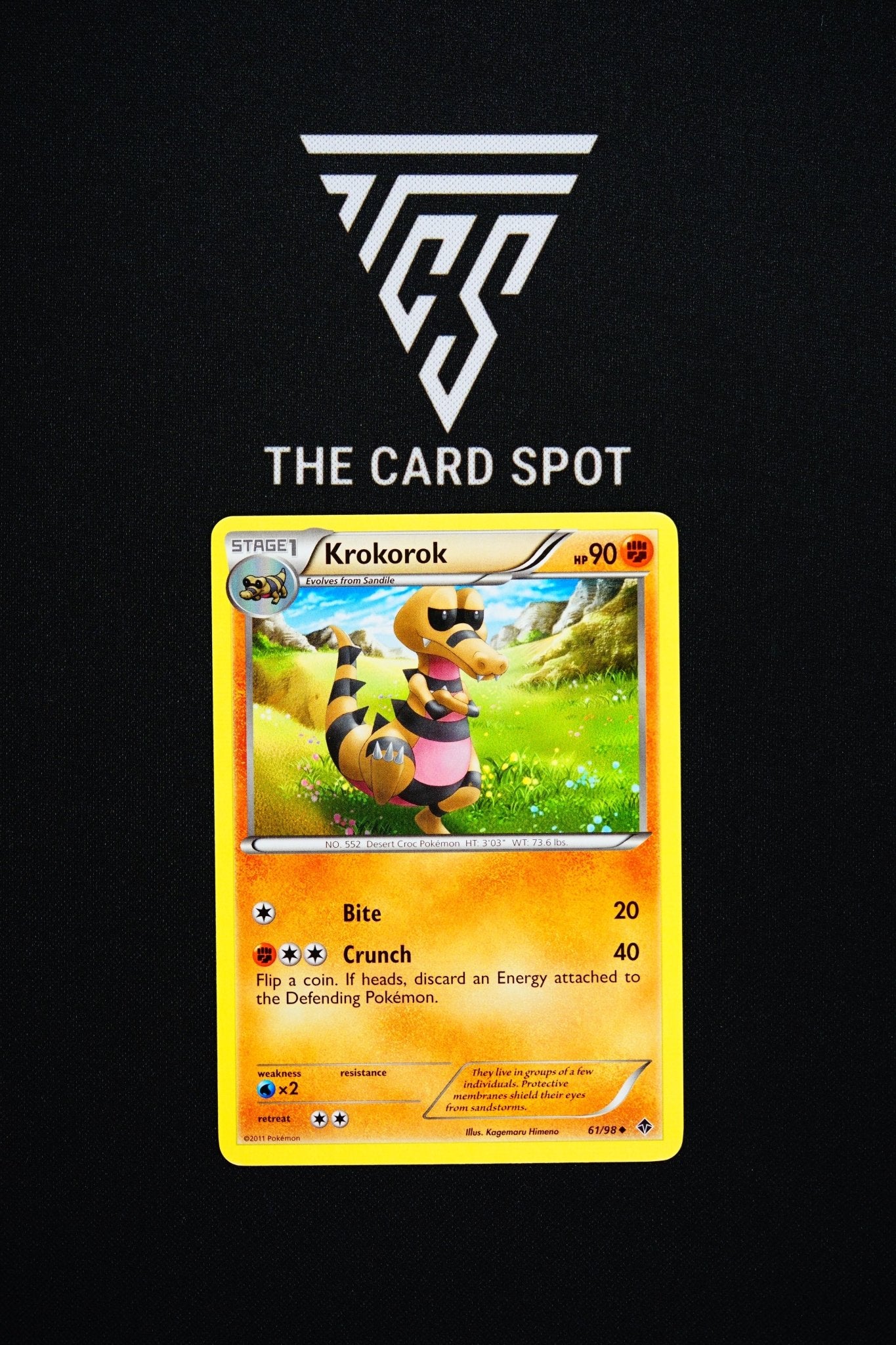 61/98 Krokorok - Pokemon TCG - THE CARD SPOT PTY LTD.