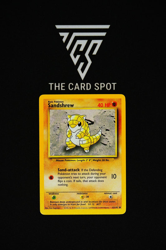 62/102 - Sandshrew - Pokemon TCG - THE CARD SPOT PTY LTD.