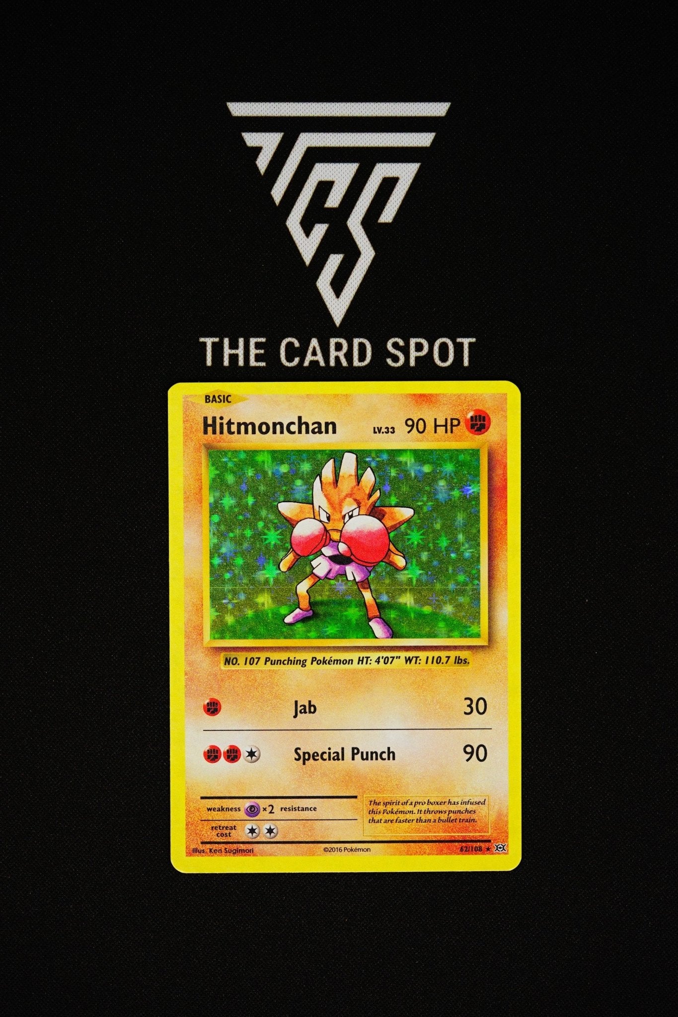 62/108 Hitmonchan - Pokemon TCG - THE CARD SPOT PTY LTD.