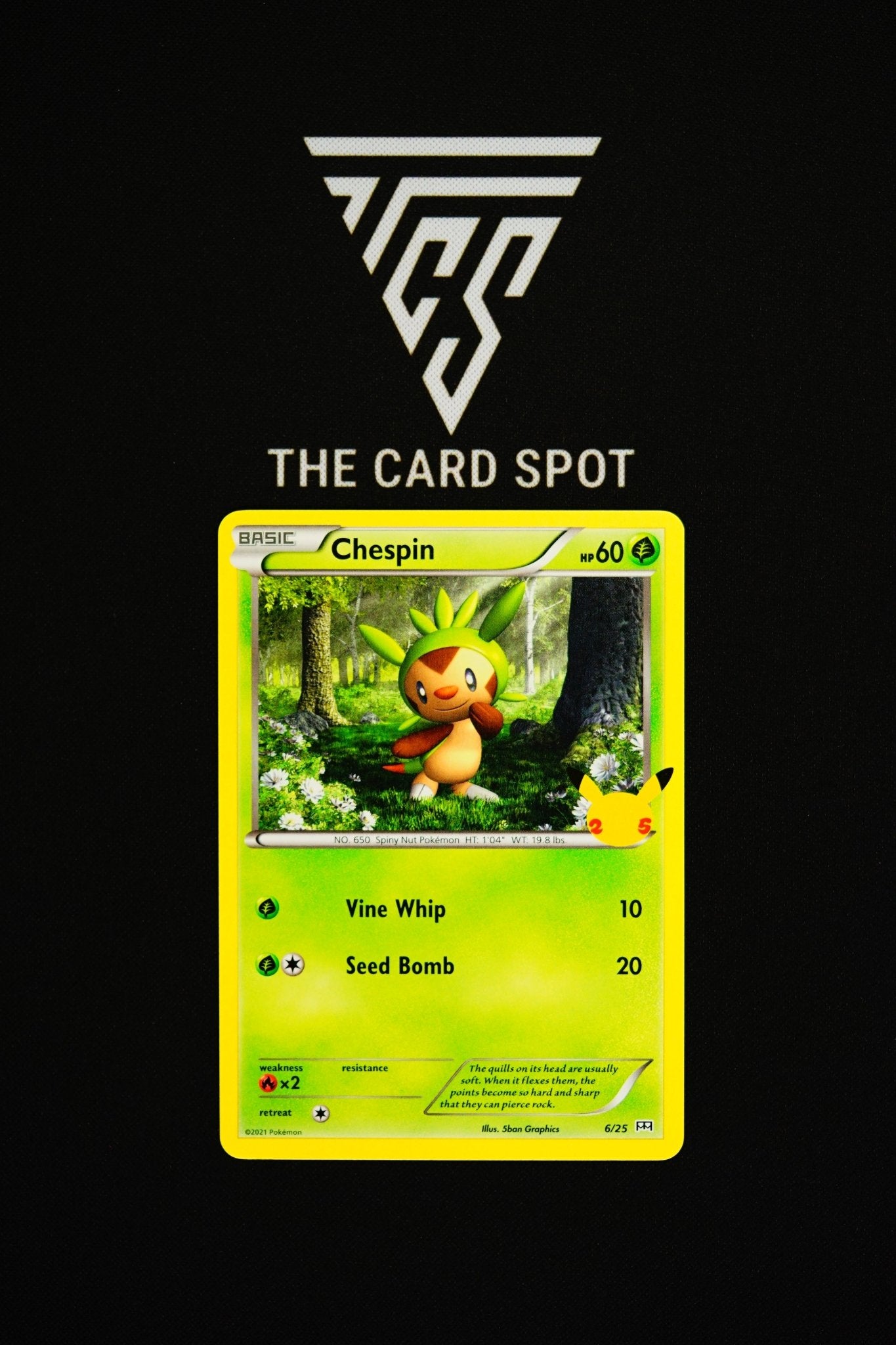 6/25 Chespin - Pokemon TCG - THE CARD SPOT PTY LTD.