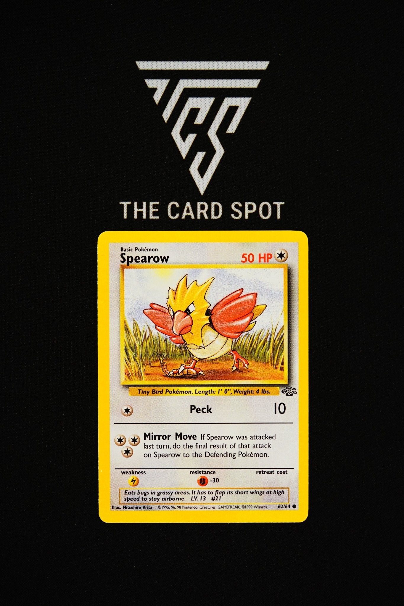 62/64 Spearow - Pokemon TCG - THE CARD SPOT PTY LTD.
