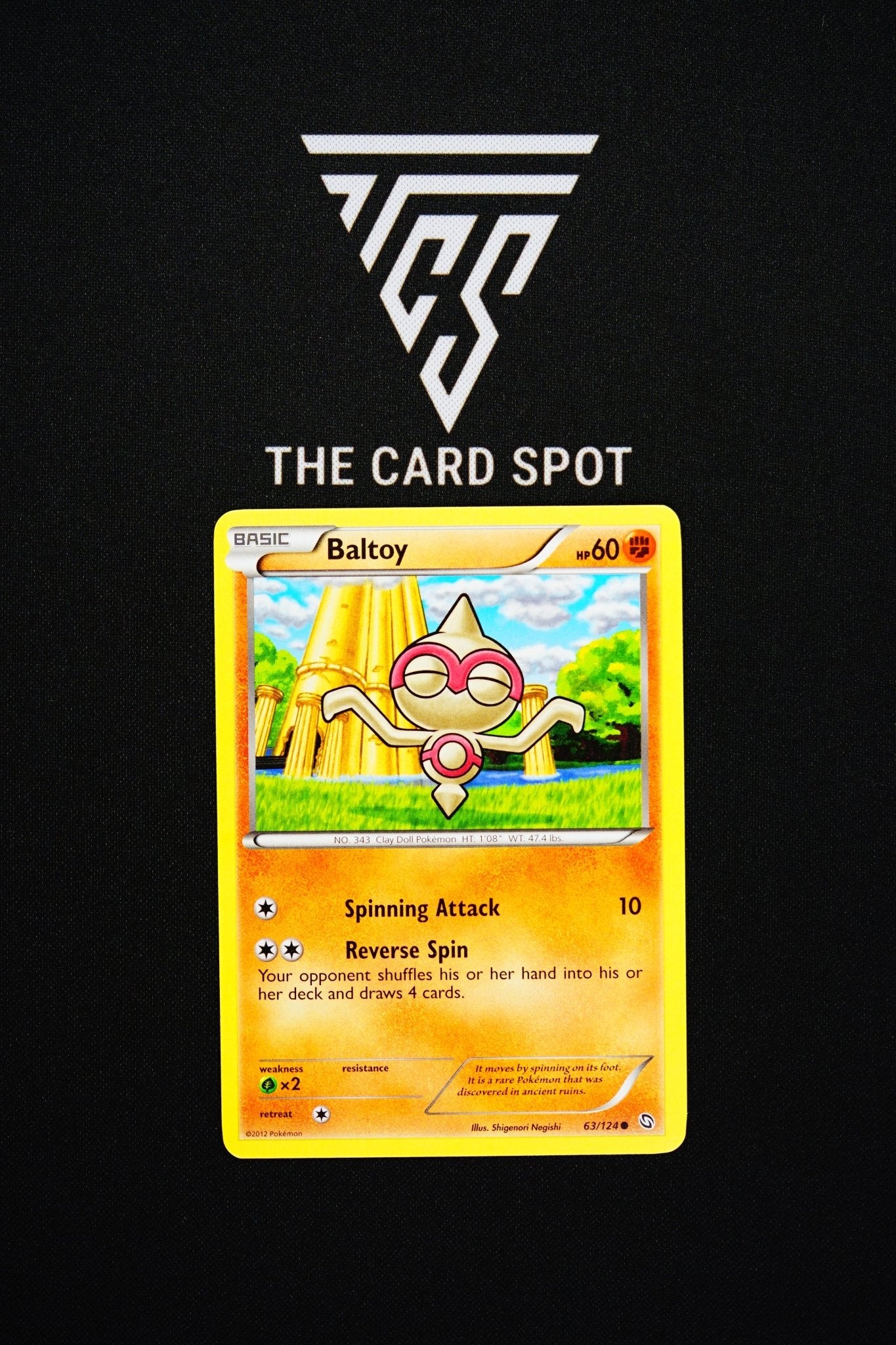 63/124 Baltoy - Pokemon TCG - THE CARD SPOT PTY LTD.