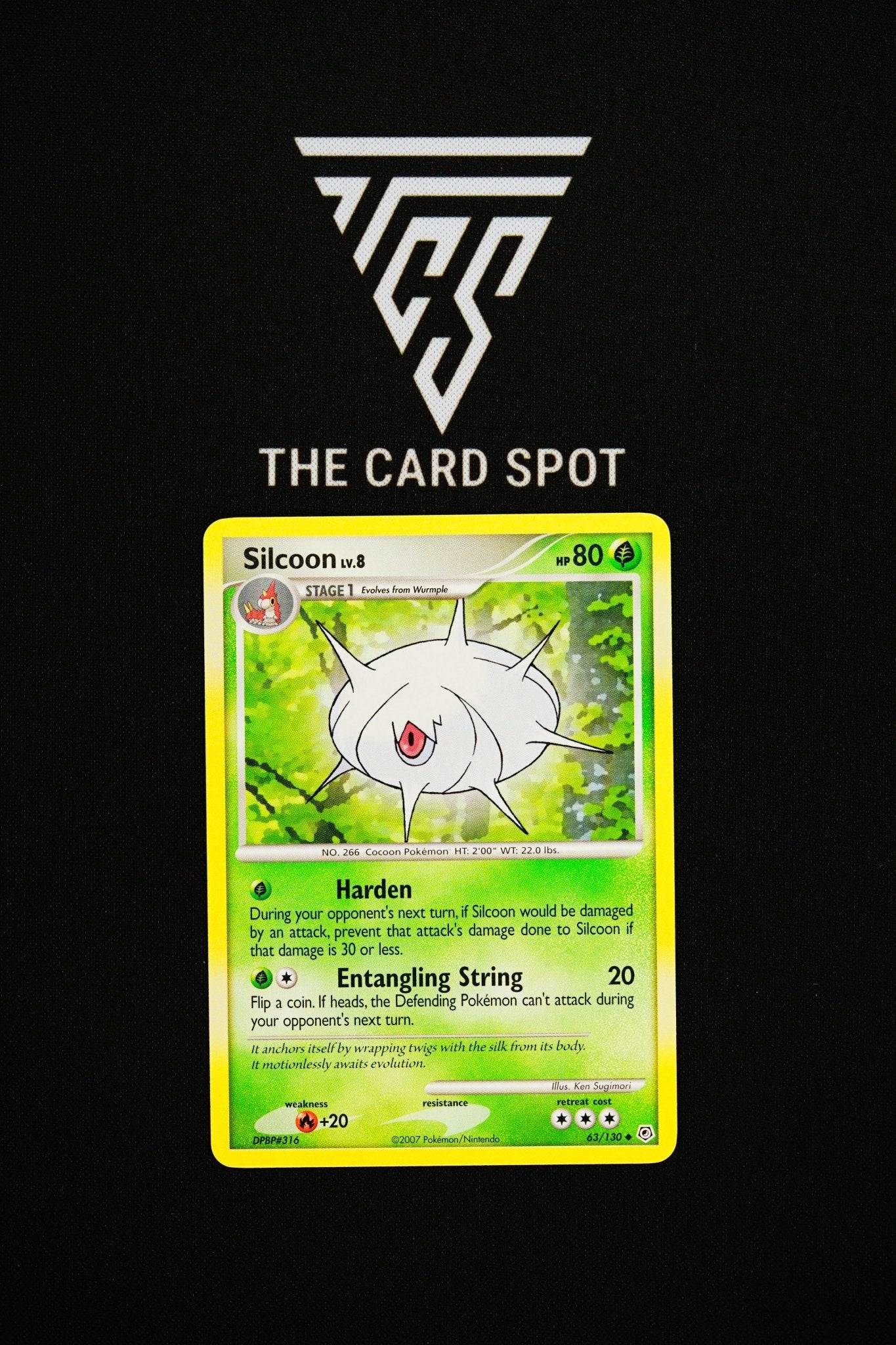 63/130 Silcoon - Pokemon TCG - THE CARD SPOT PTY LTD.