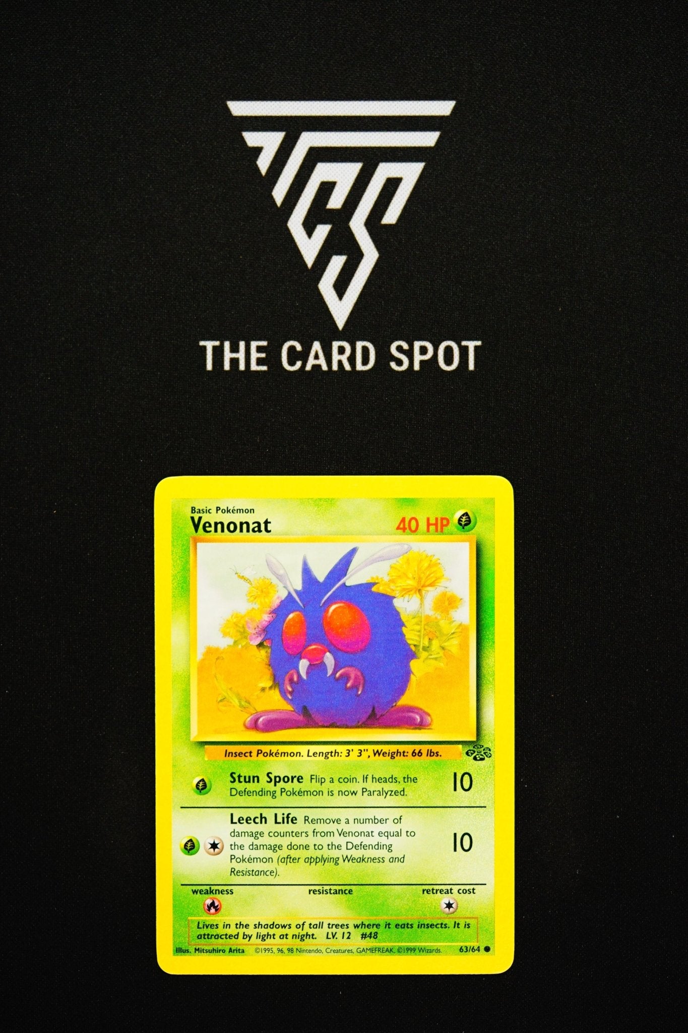 63/64 - Venonat - Pokemon TCG - THE CARD SPOT PTY LTD.