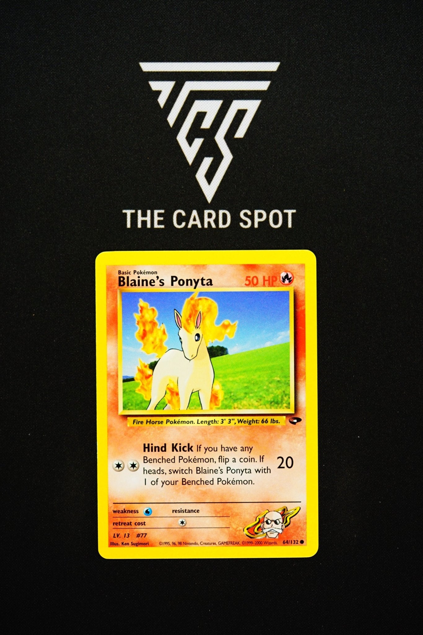 64/132 - Blaine's Ponyta - Pokemon TCG - THE CARD SPOT PTY LTD.