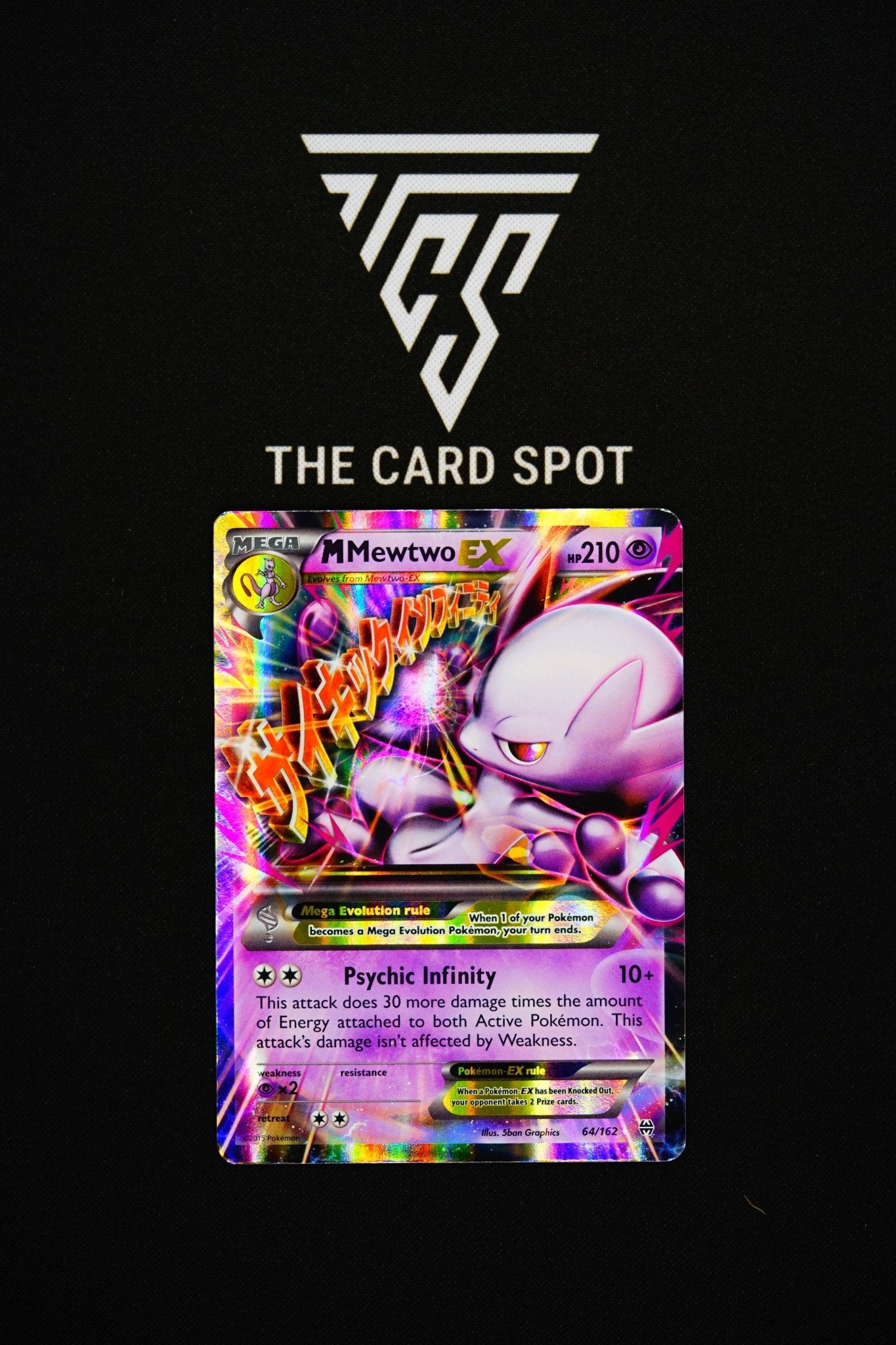 64/162 Mega Mewtwo Ex - Pokemon TCG - THE CARD SPOT PTY LTD.