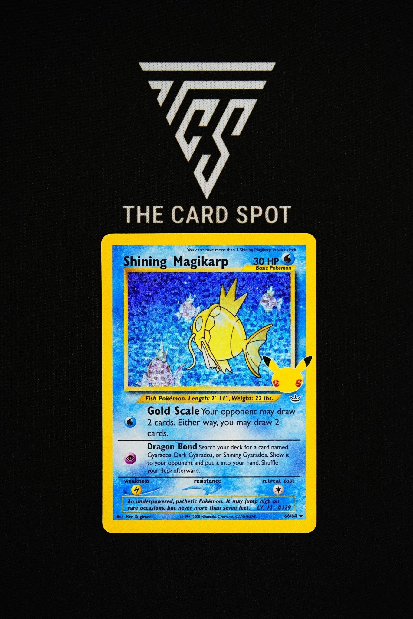 66/64 Shining Magikarp - Pokemon TCG - THE CARD SPOT PTY LTD.