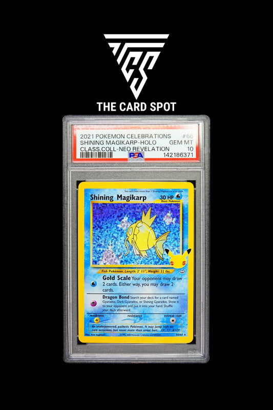 66/64 Shining Magikarp PSA 10 - Pokemon TCG - THE CARD SPOT PTY LTD.