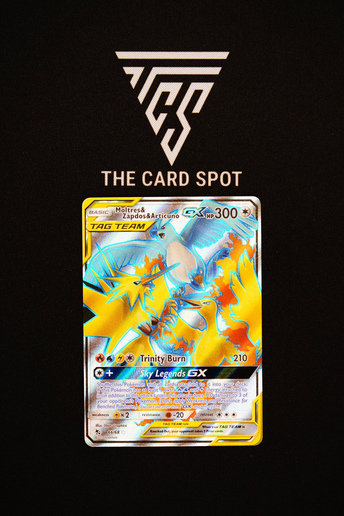 66/68 Moltres & Zapdos & Arcticuno - Pokemon TCG - THE CARD SPOT PTY LTD.
