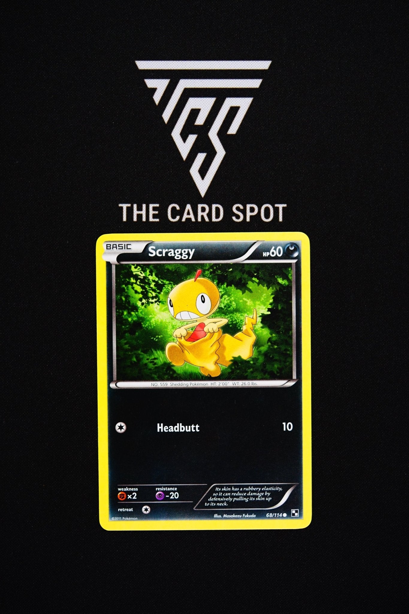 68/114 Scraggy - Pokemon TCG - THE CARD SPOT PTY LTD.