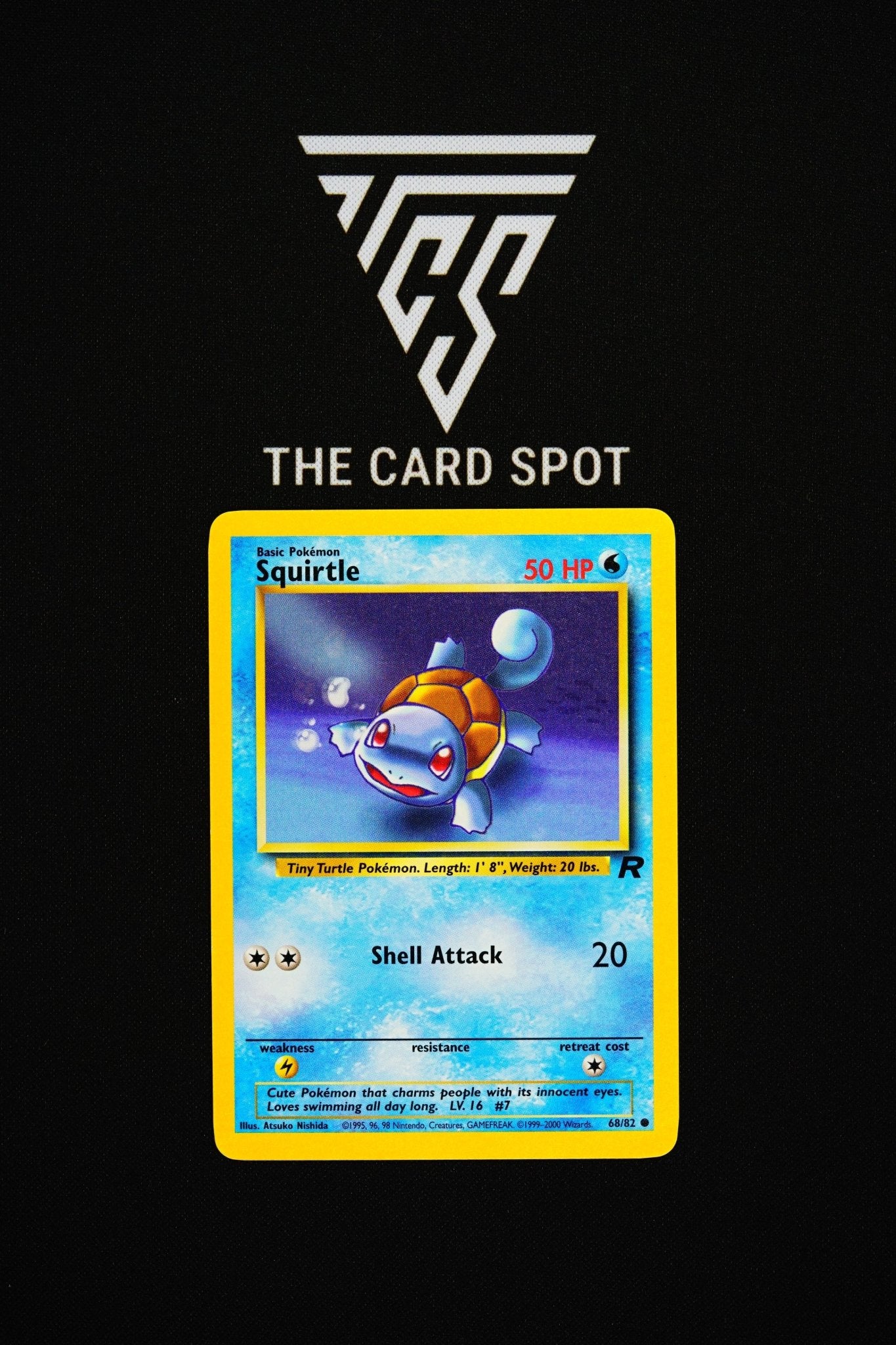 68/82 Squirtle - Pokemon TCG - THE CARD SPOT PTY LTD.
