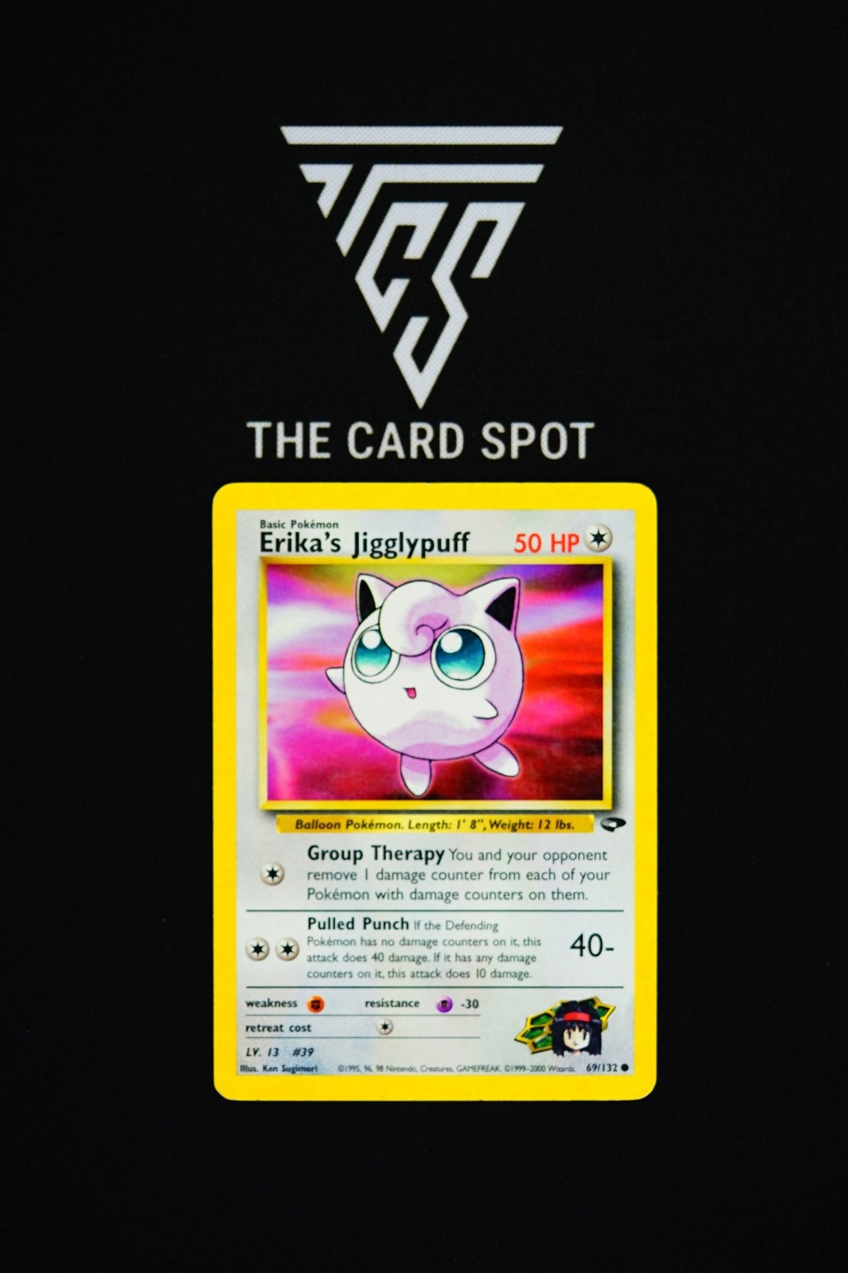 69/132 Erika's Jigglypuff - Pokemon TCG - THE CARD SPOT PTY LTD.