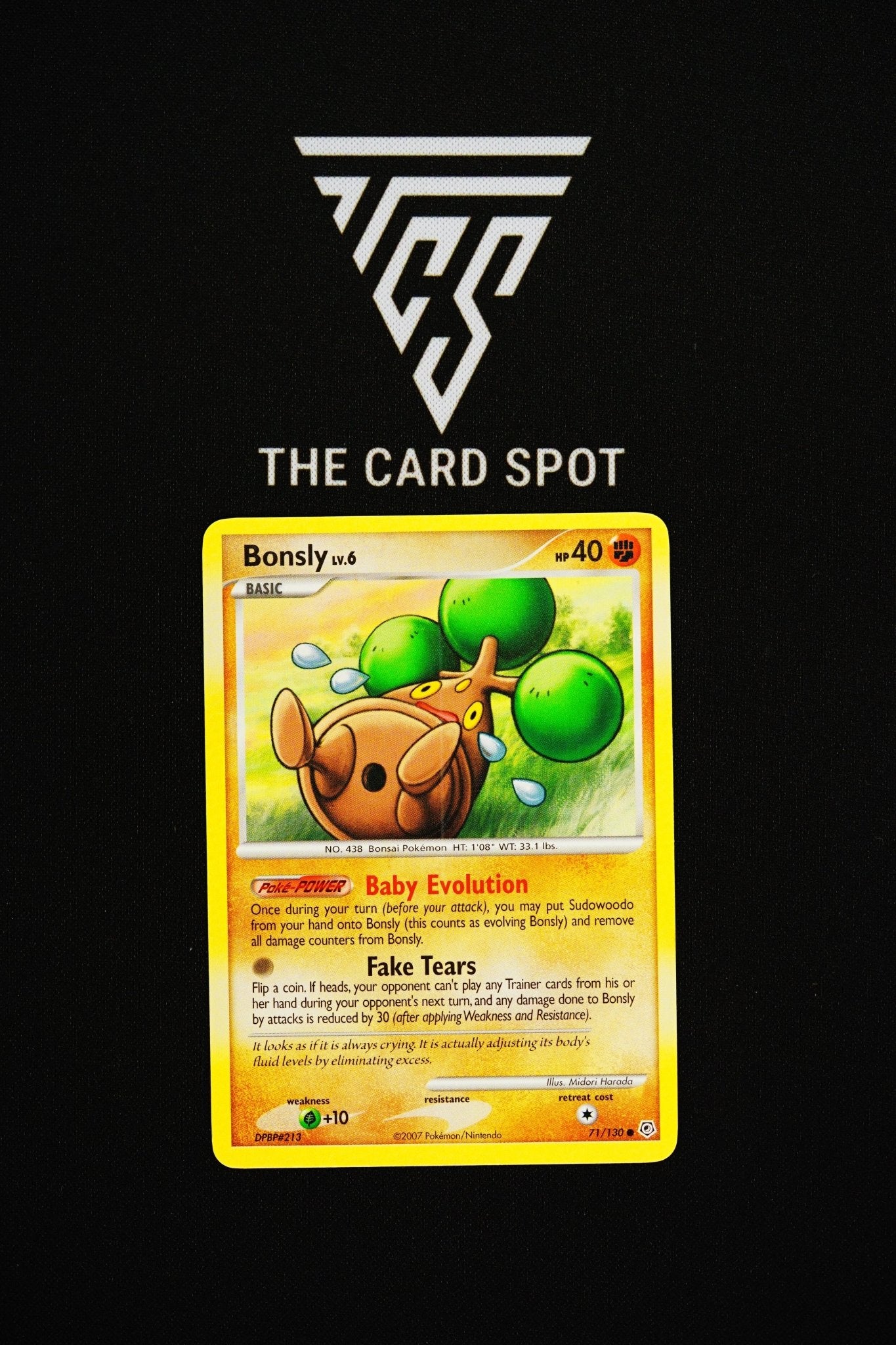 71/130 Bonsly - Pokemon TCG - THE CARD SPOT PTY LTD.