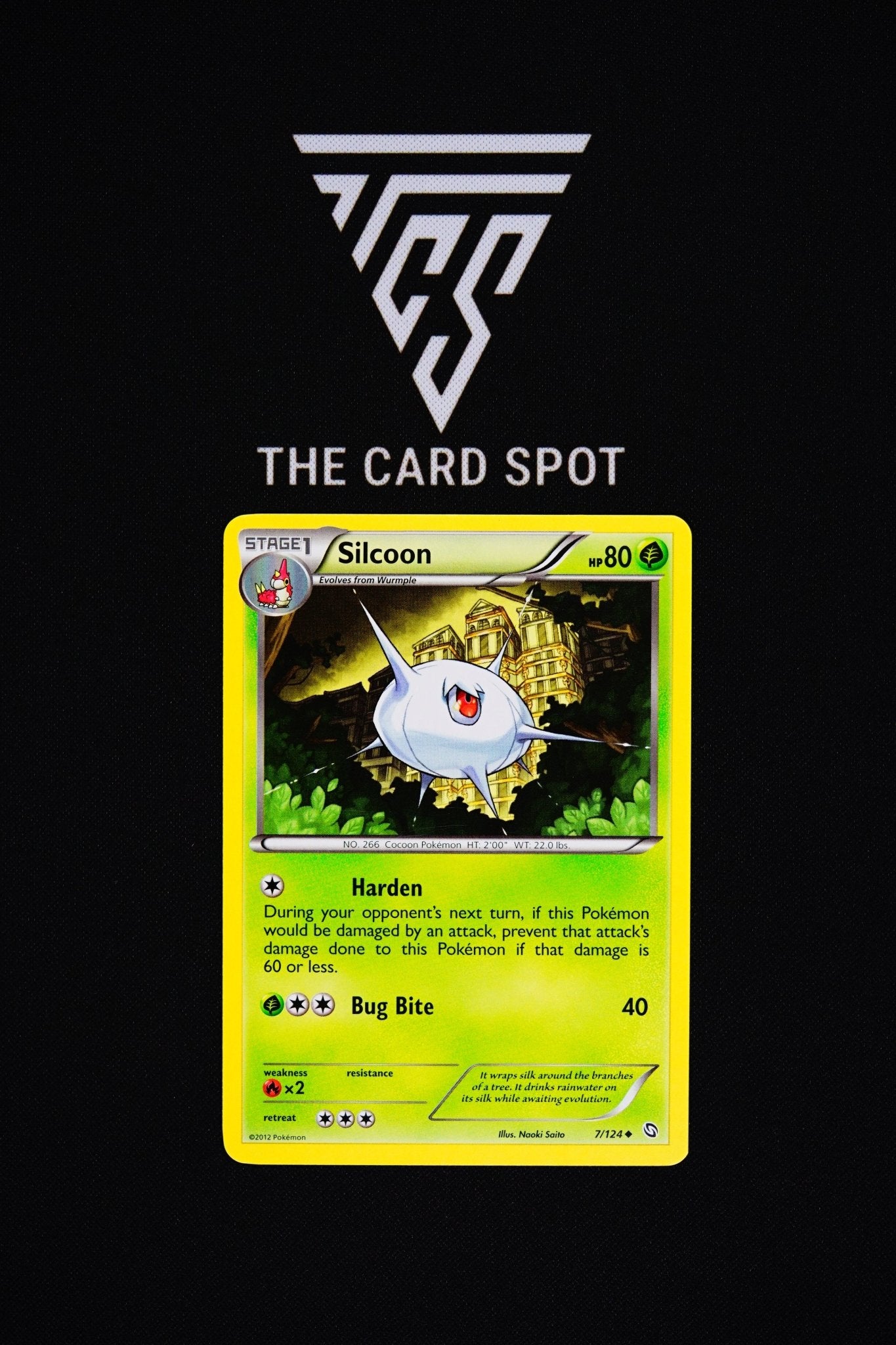 7/124 Silcoon - Pokemon TCG - THE CARD SPOT PTY LTD.