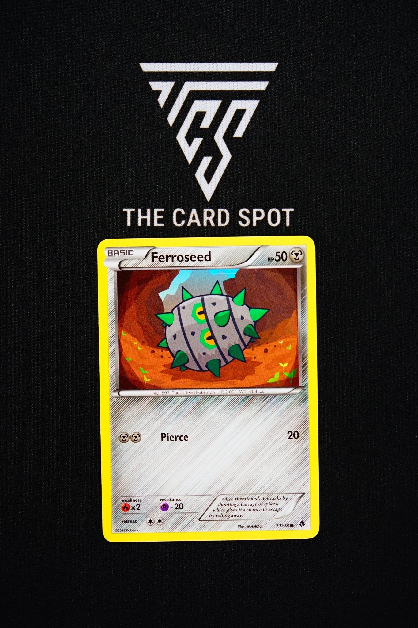 71/98 Ferroseed - Pokemon TCG - THE CARD SPOT PTY LTD.