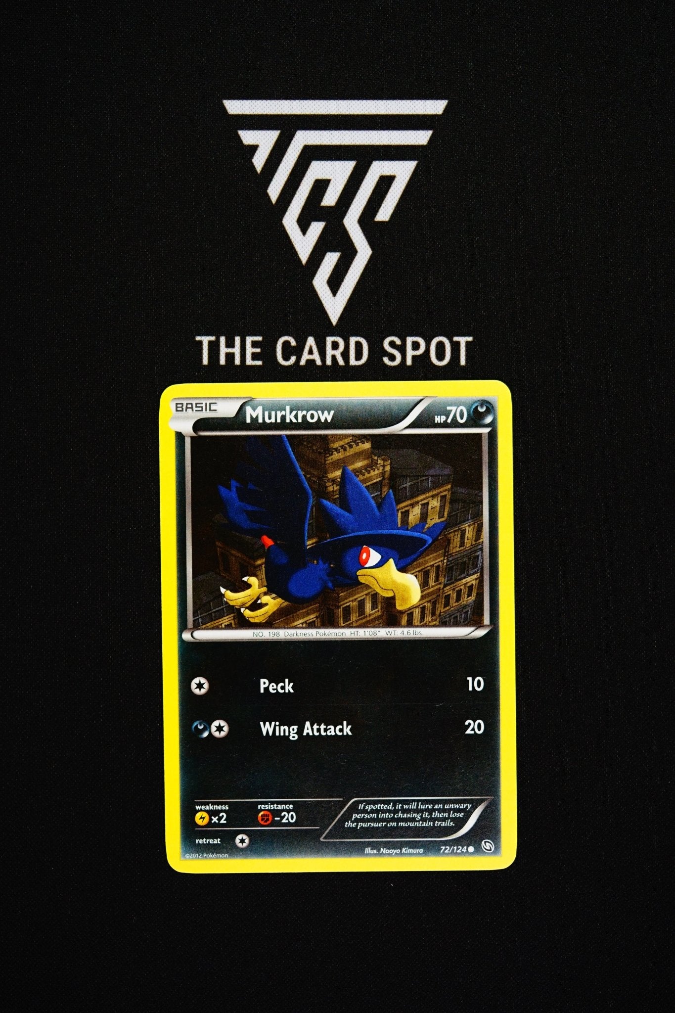 72/124 Murkrow - Pokemon TCG - THE CARD SPOT PTY LTD.