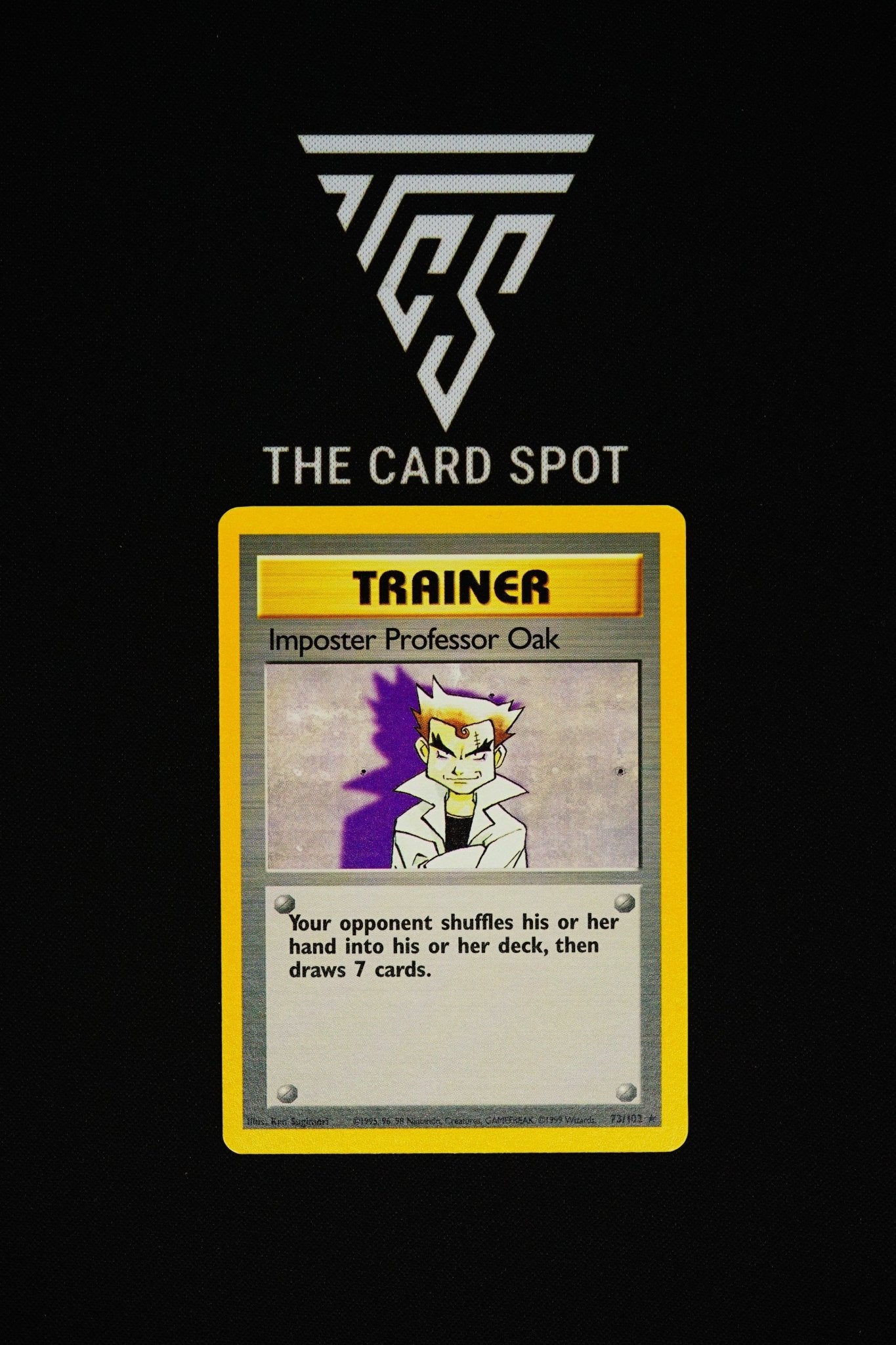 73/102 - Imposter Professor Oak - Pokemon TCG - THE CARD SPOT PTY LTD.