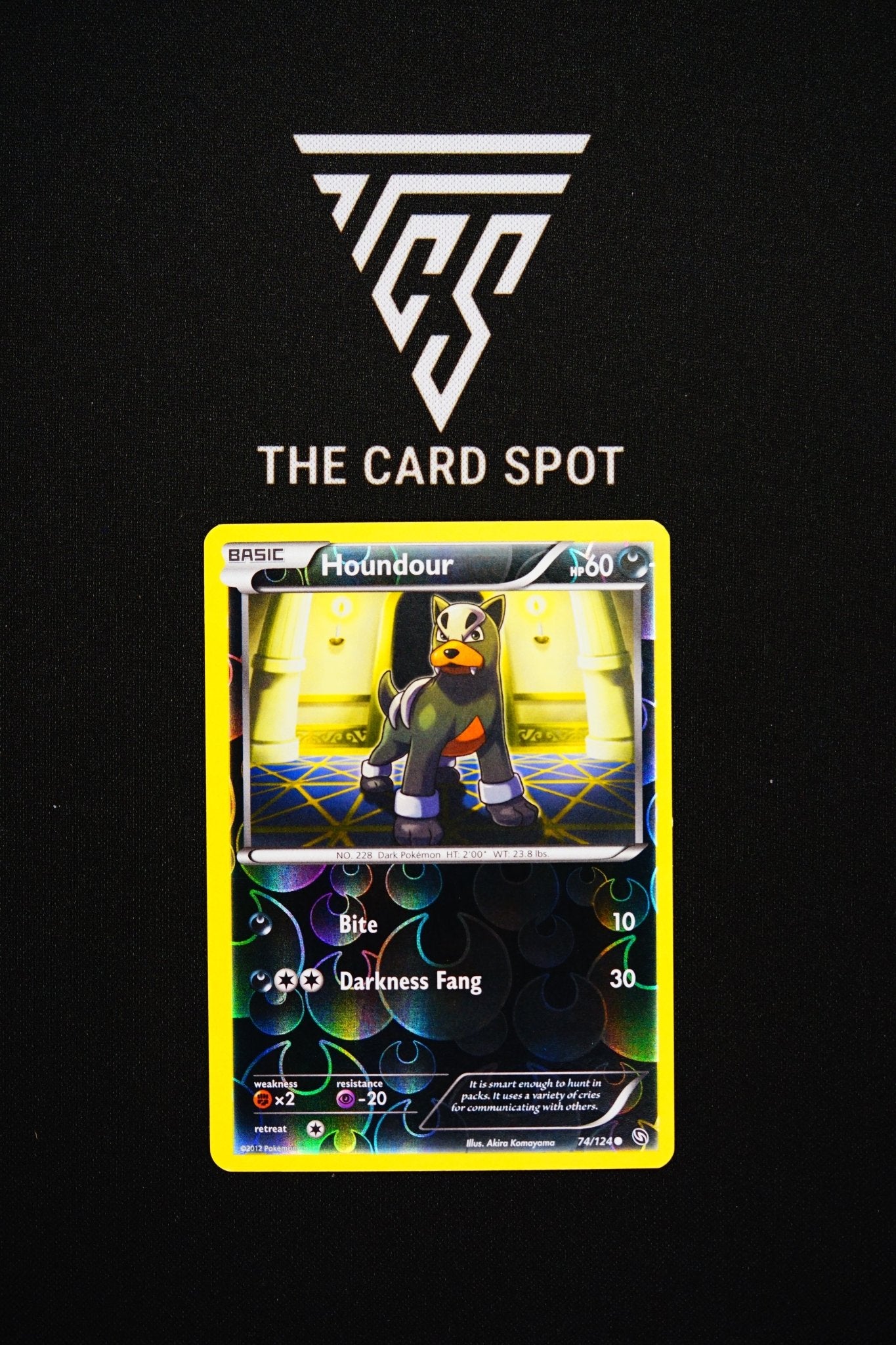 74/124 - Houndour - Pokemon TCG - THE CARD SPOT PTY LTD.