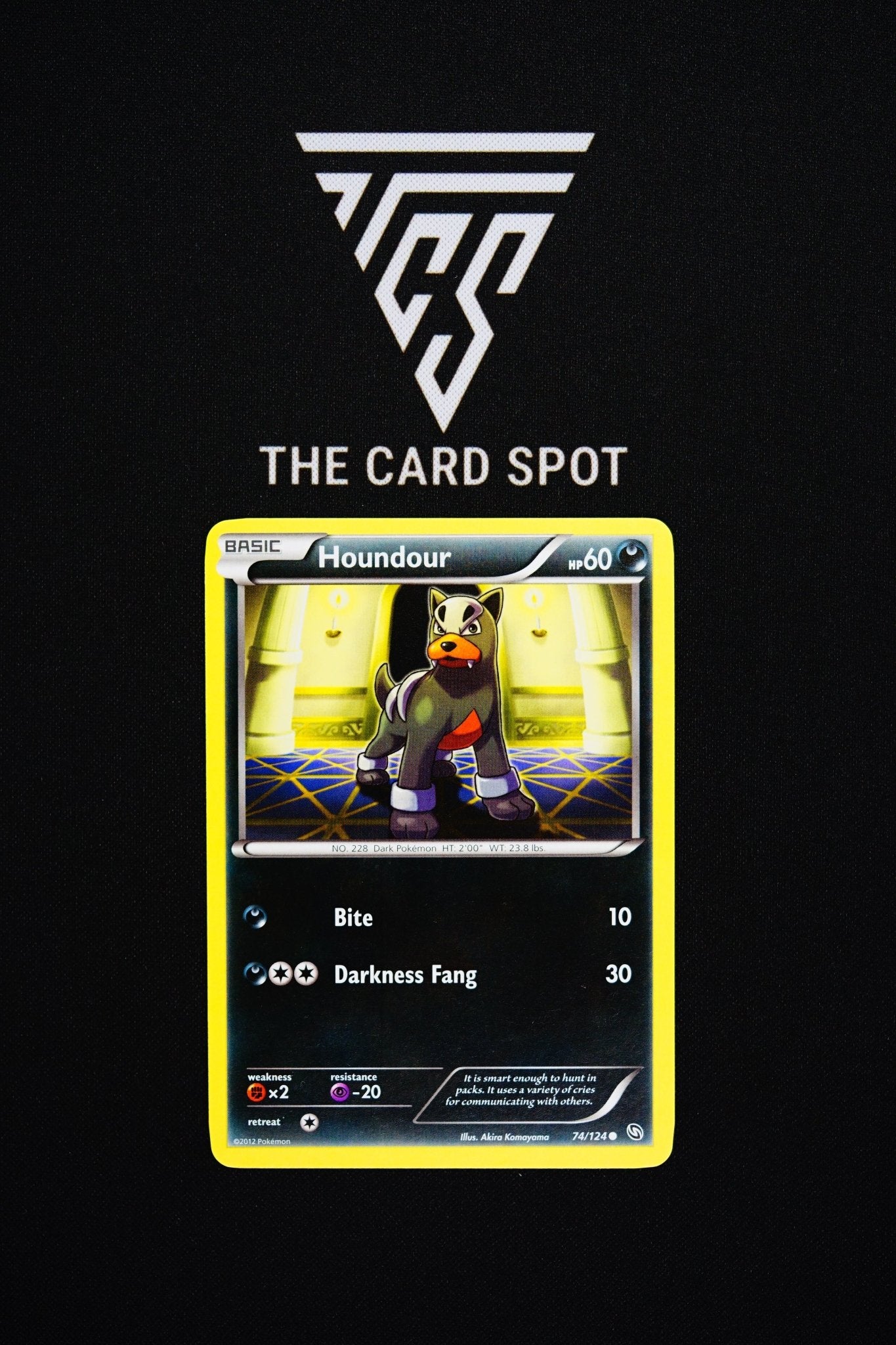 74/124 Houndour - Pokemon TCG - THE CARD SPOT PTY LTD.