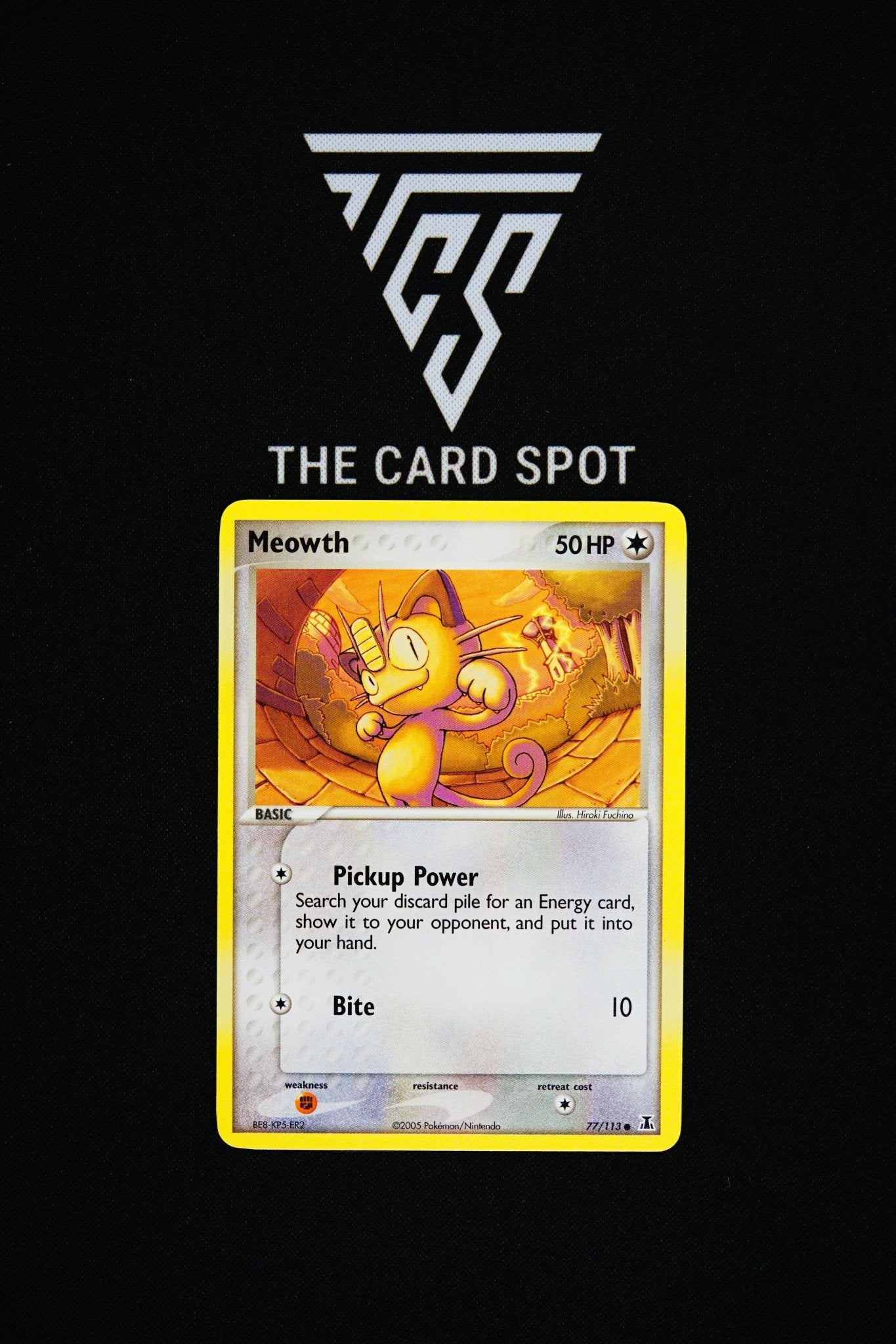77/113 Meowth - Pokemon TCG - THE CARD SPOT PTY LTD.