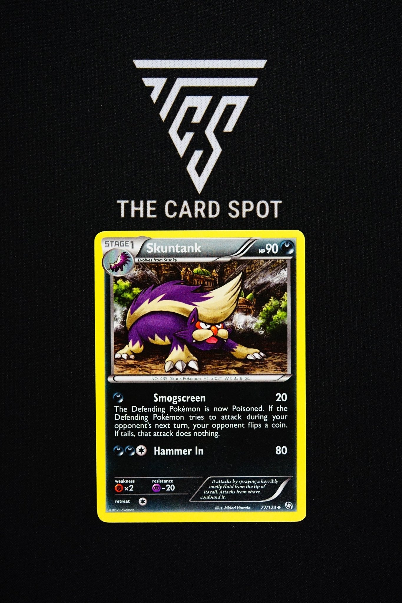 77/124 Skuntank - Pokemon TCG - THE CARD SPOT PTY LTD.