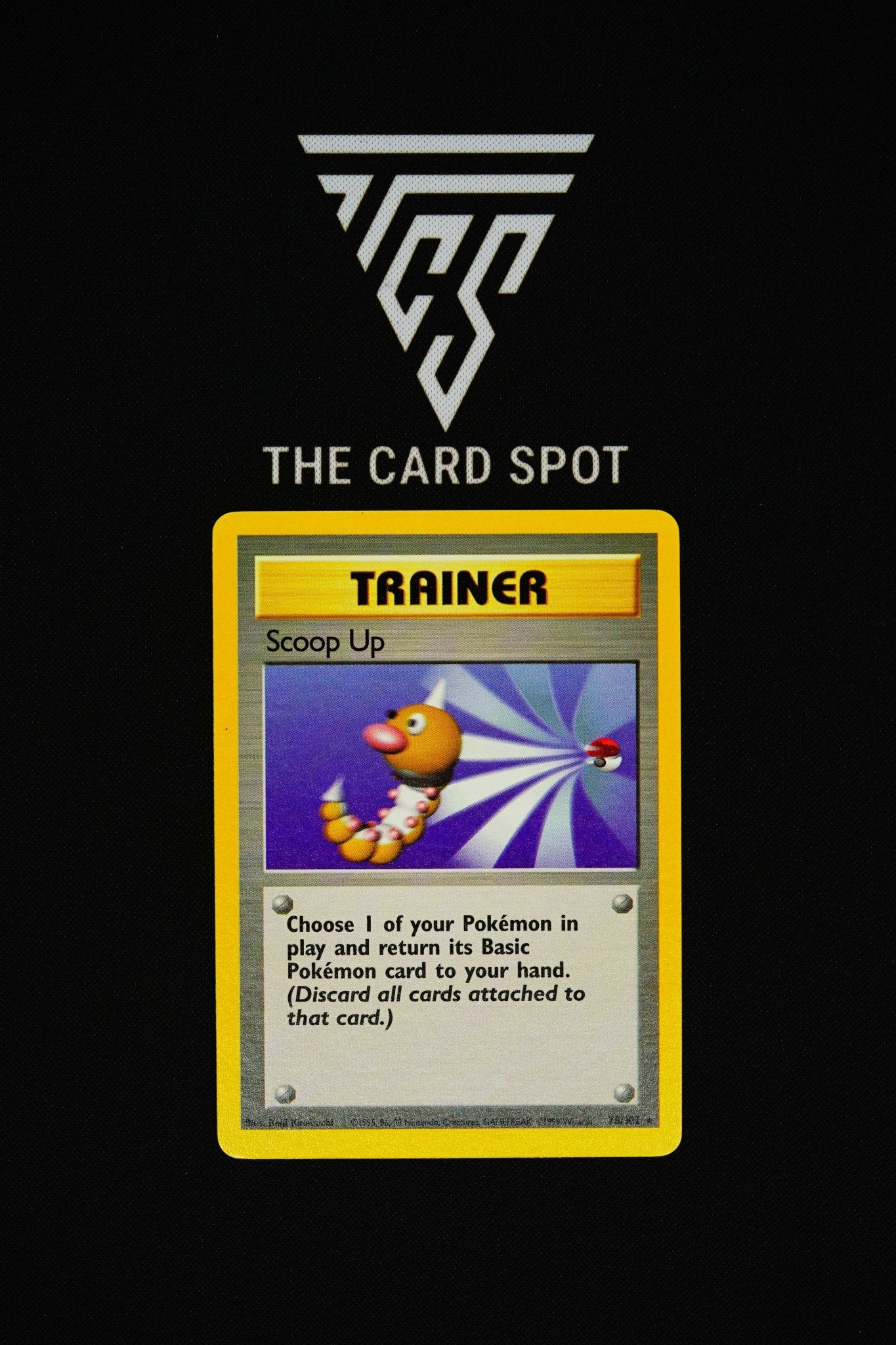 scoop up pokemon card 78/102 - Scoop Up
