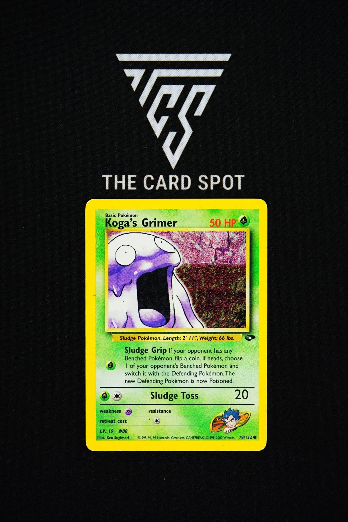 78/132 Koga's Grimer [MP] - Pokemon TCG - THE CARD SPOT PTY LTD.