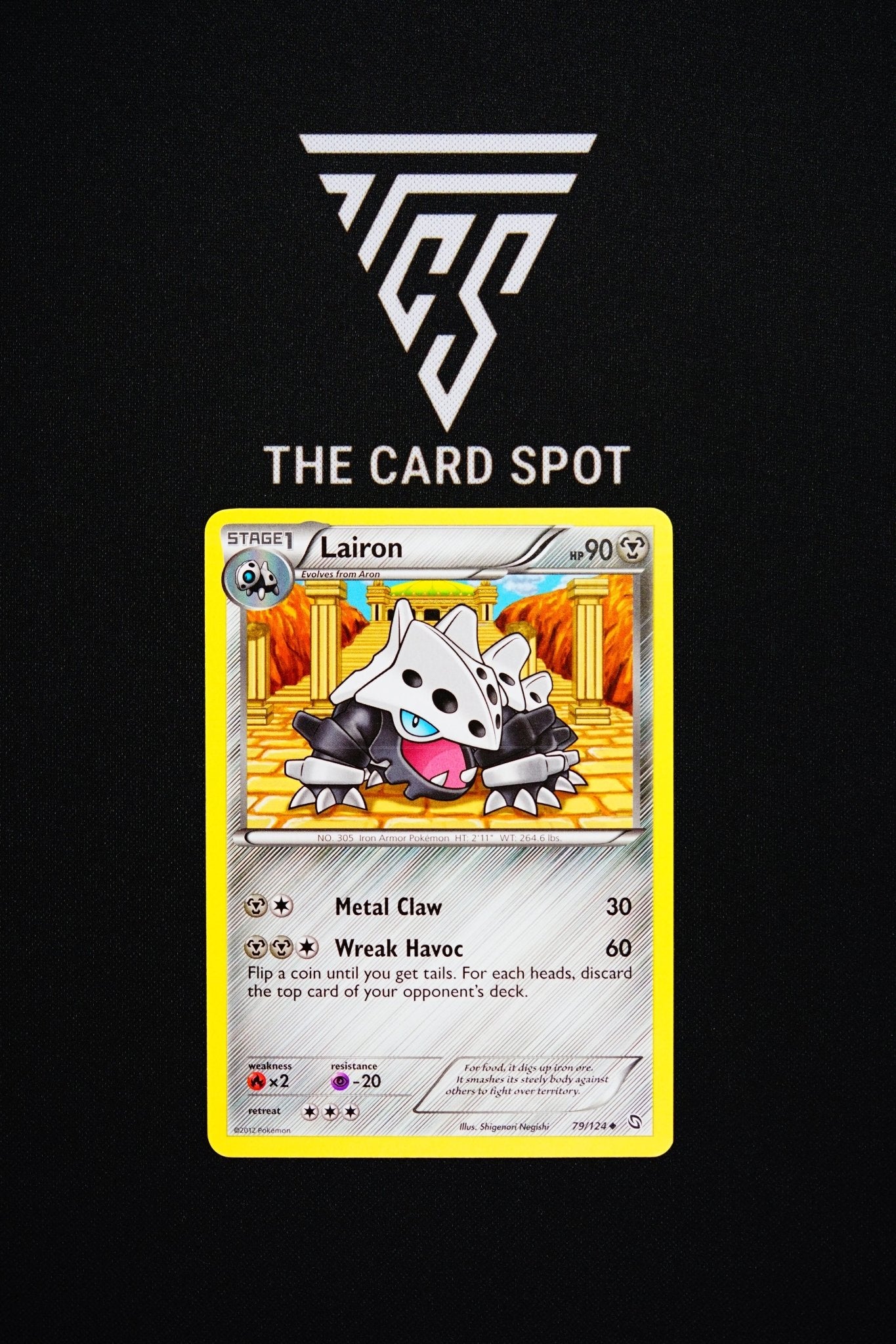 79/124 Lairon - Pokemon TCG - THE CARD SPOT PTY LTD.