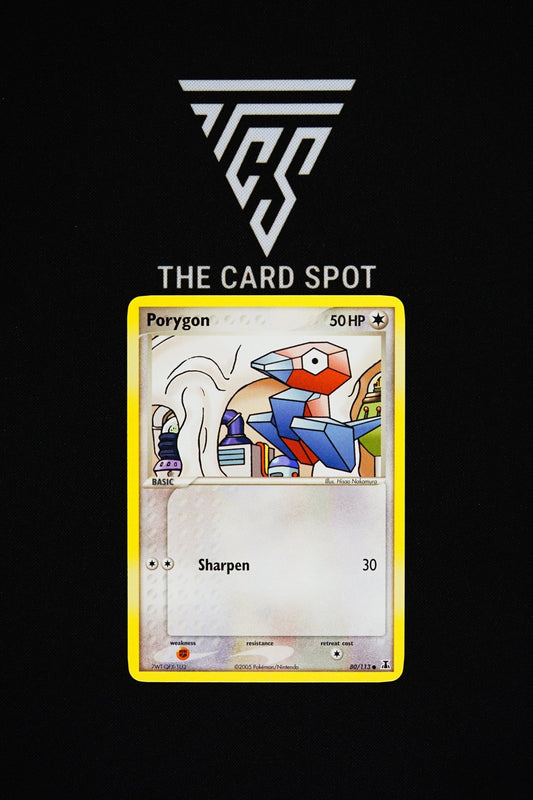 80/113 Porygon - Pokemon TCG - THE CARD SPOT PTY LTD.