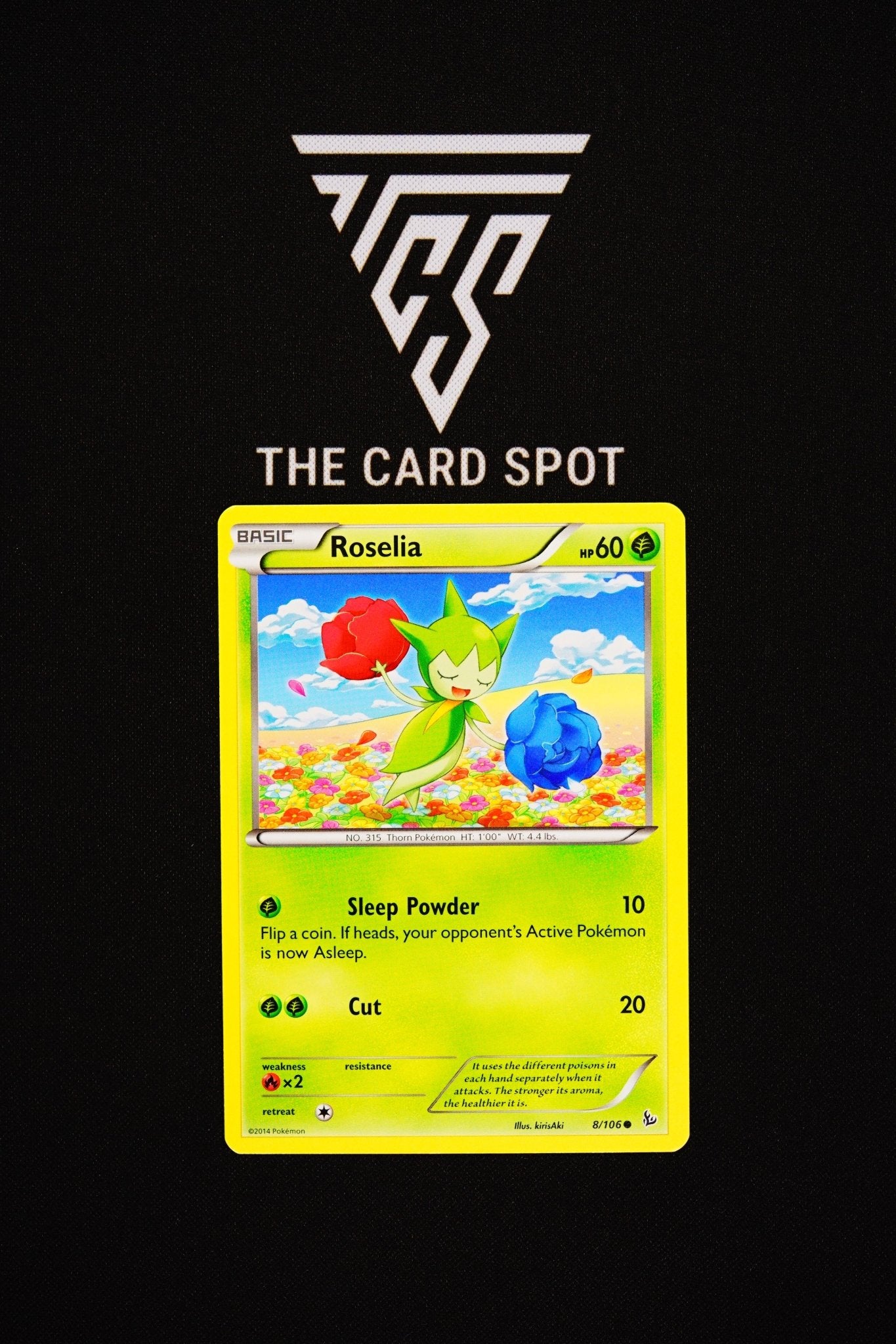 8/106 Roselia - Pokemon TCG - THE CARD SPOT PTY LTD.