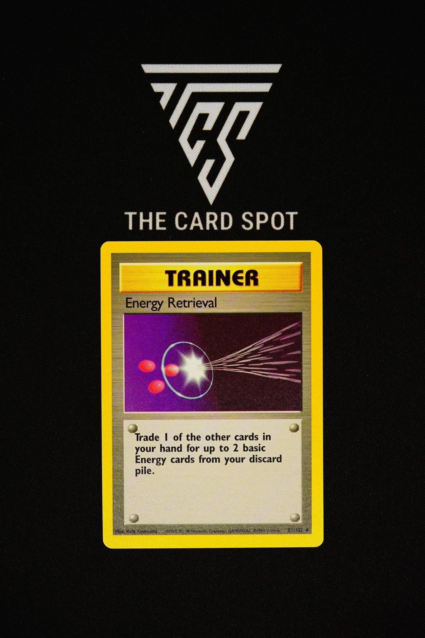 81/102 - Energy Retrieval - Pokemon TCG - THE CARD SPOT PTY LTD.