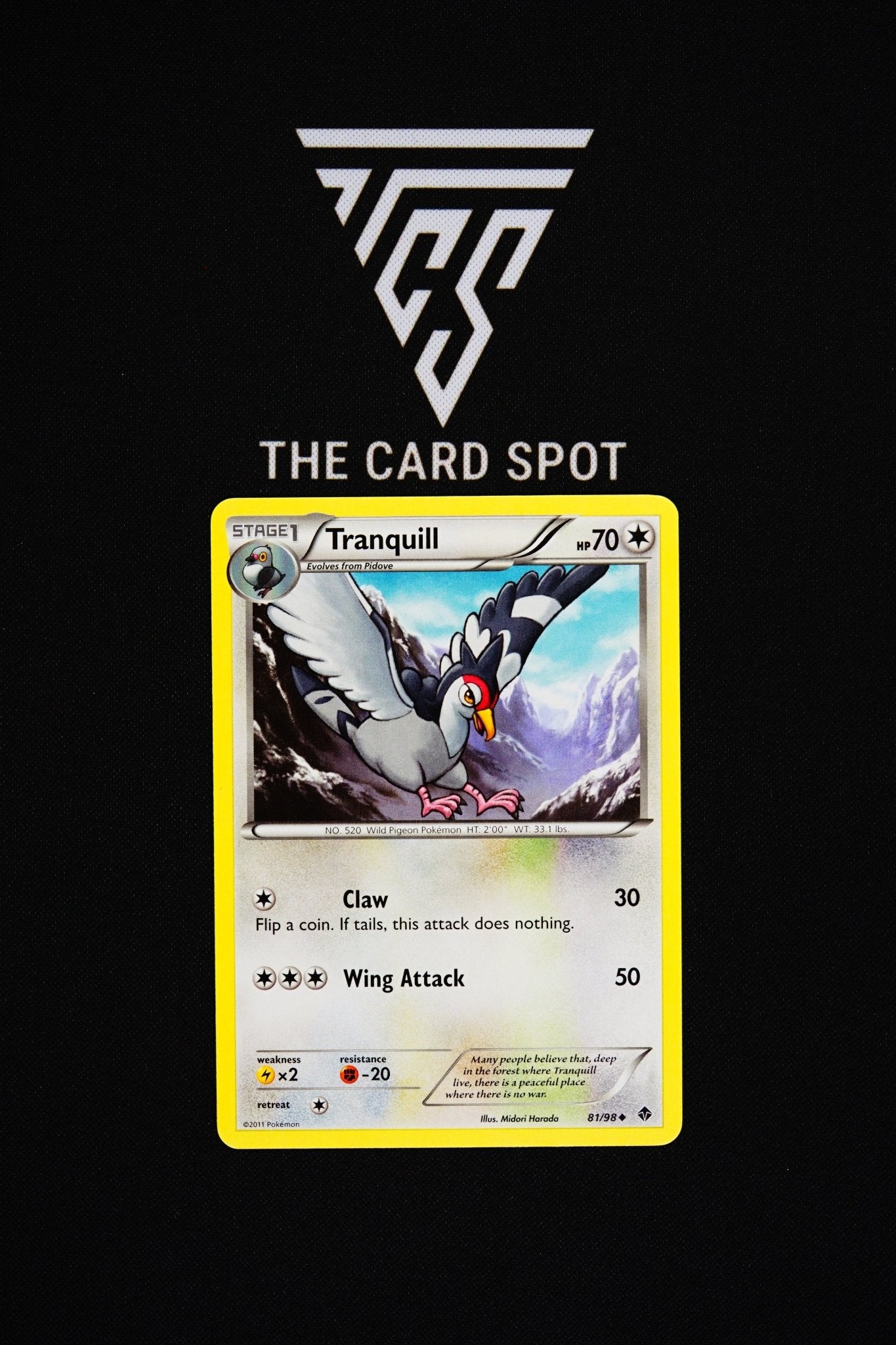81/98 Tranquil - Pokemon TCG - THE CARD SPOT PTY LTD.